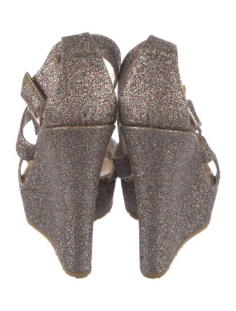 Jimmy Choo Glitter Espadrilles