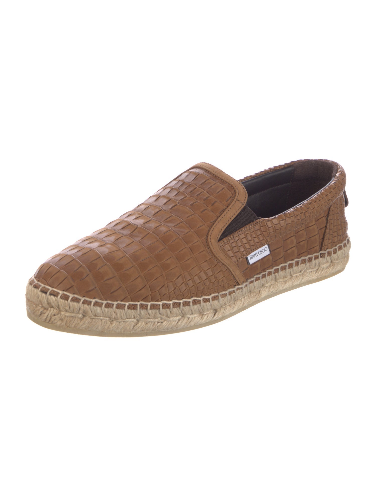 Jimmy Choo Alligator Espadrilles