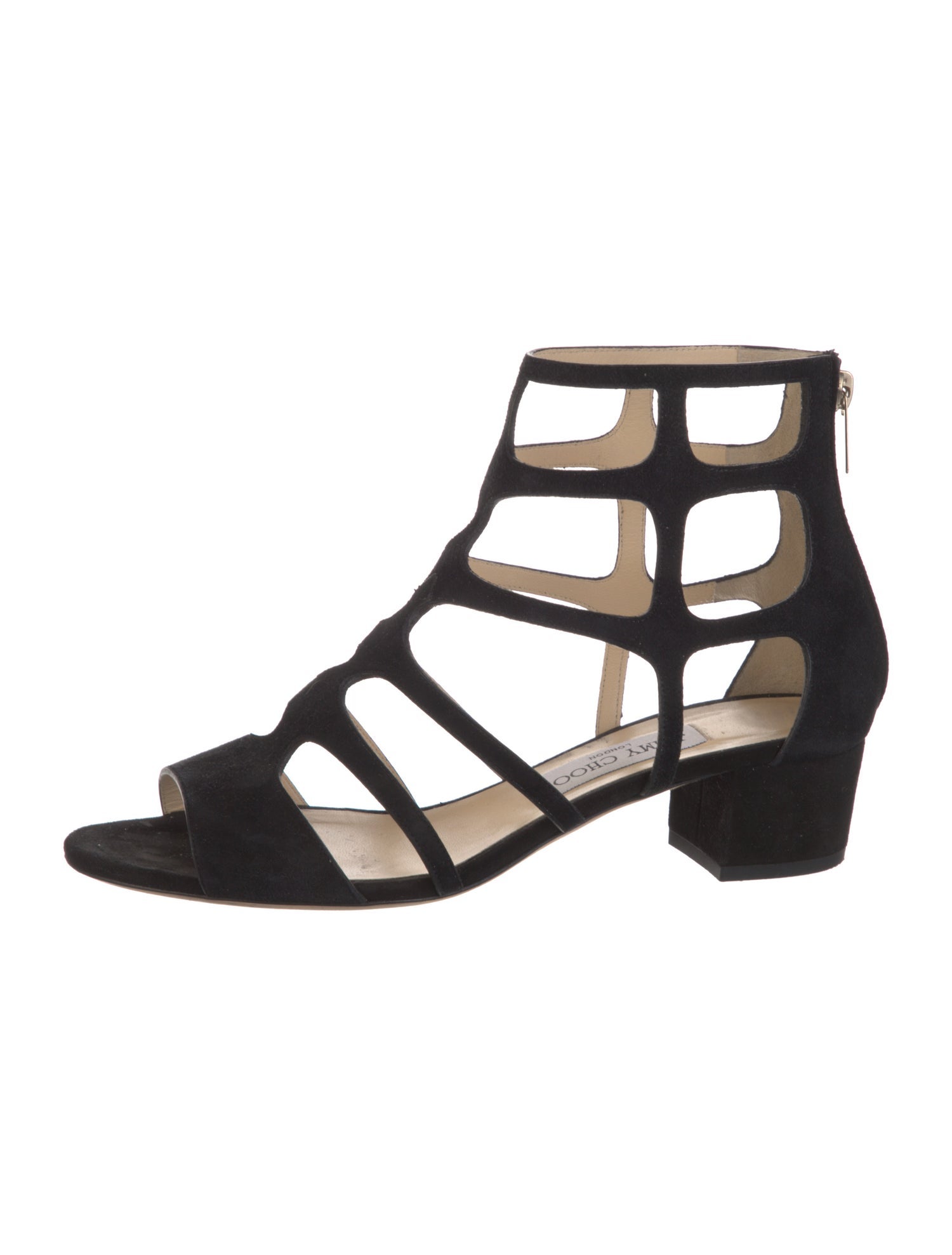 Jimmy Choo Suede Gladiator Sandals