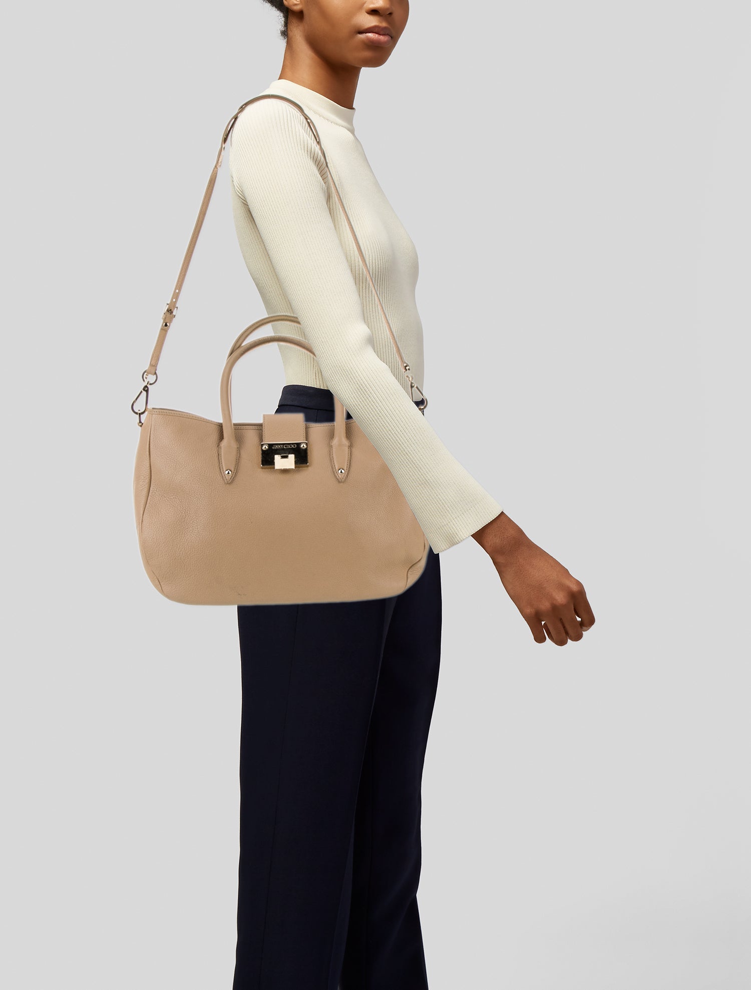 Jimmy Choo Leather Tote