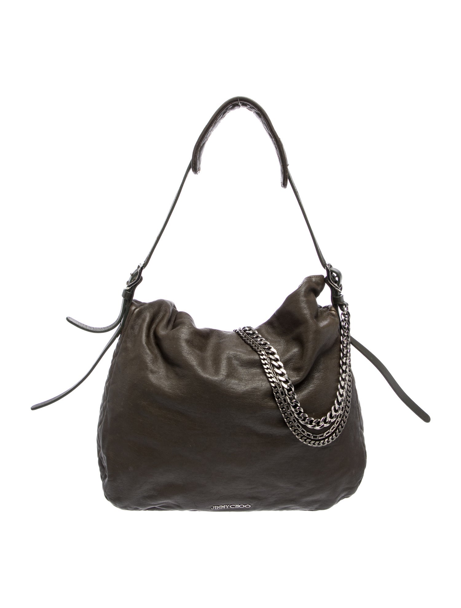 Jimmy Choo Leather Shoulder Bag