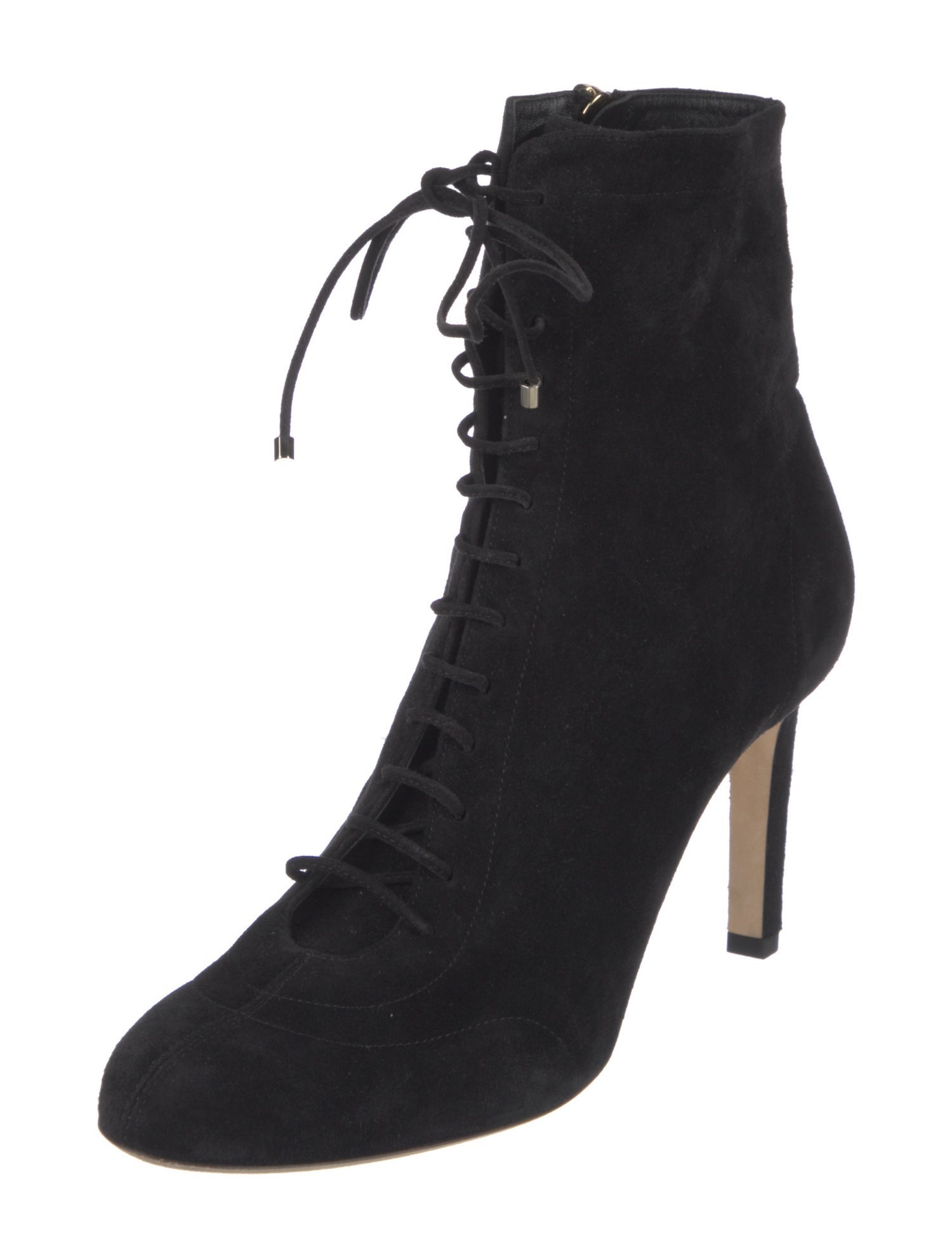Jimmy Choo Suede Lace-Up Boots