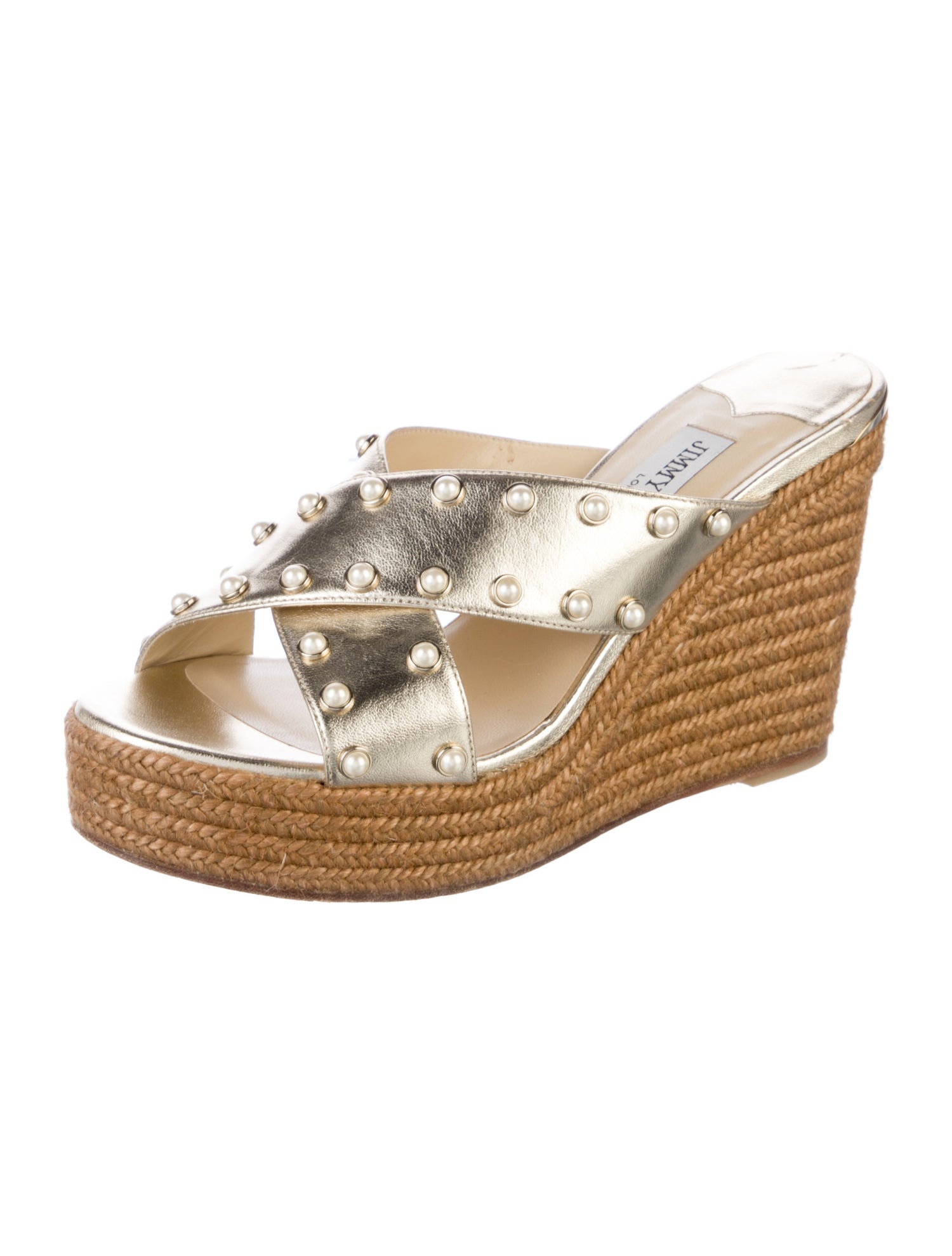 Jimmy Choo Suede Animal Print Espadrilles