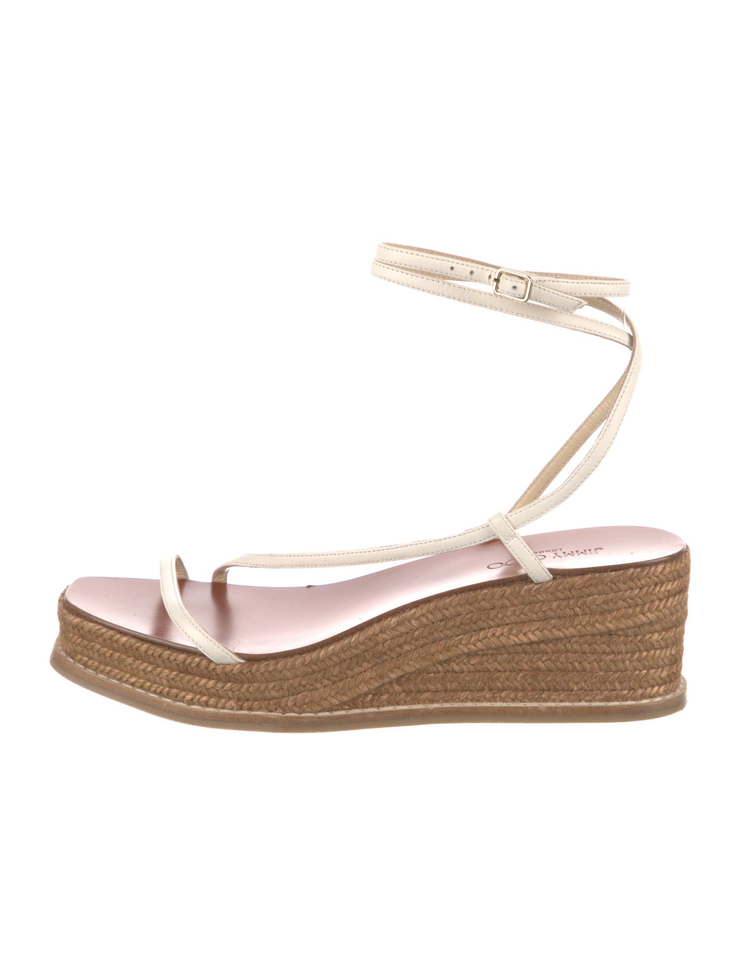 Jimmy Choo Leather Espadrilles