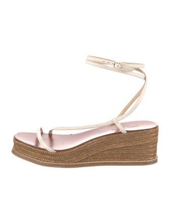 Jimmy Choo Leather Espadrilles