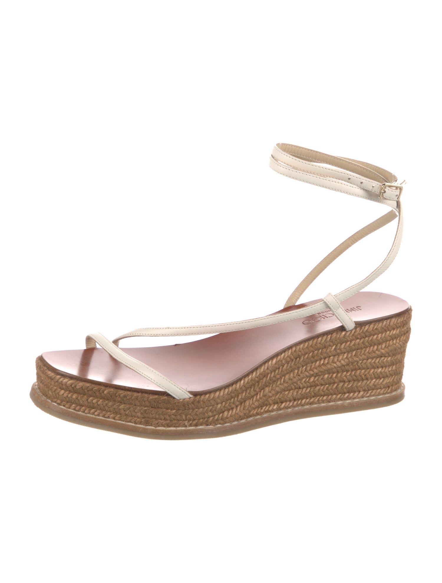 Jimmy Choo Leather Espadrilles