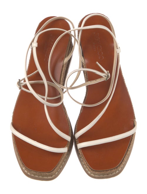 Jimmy Choo Leather Espadrilles