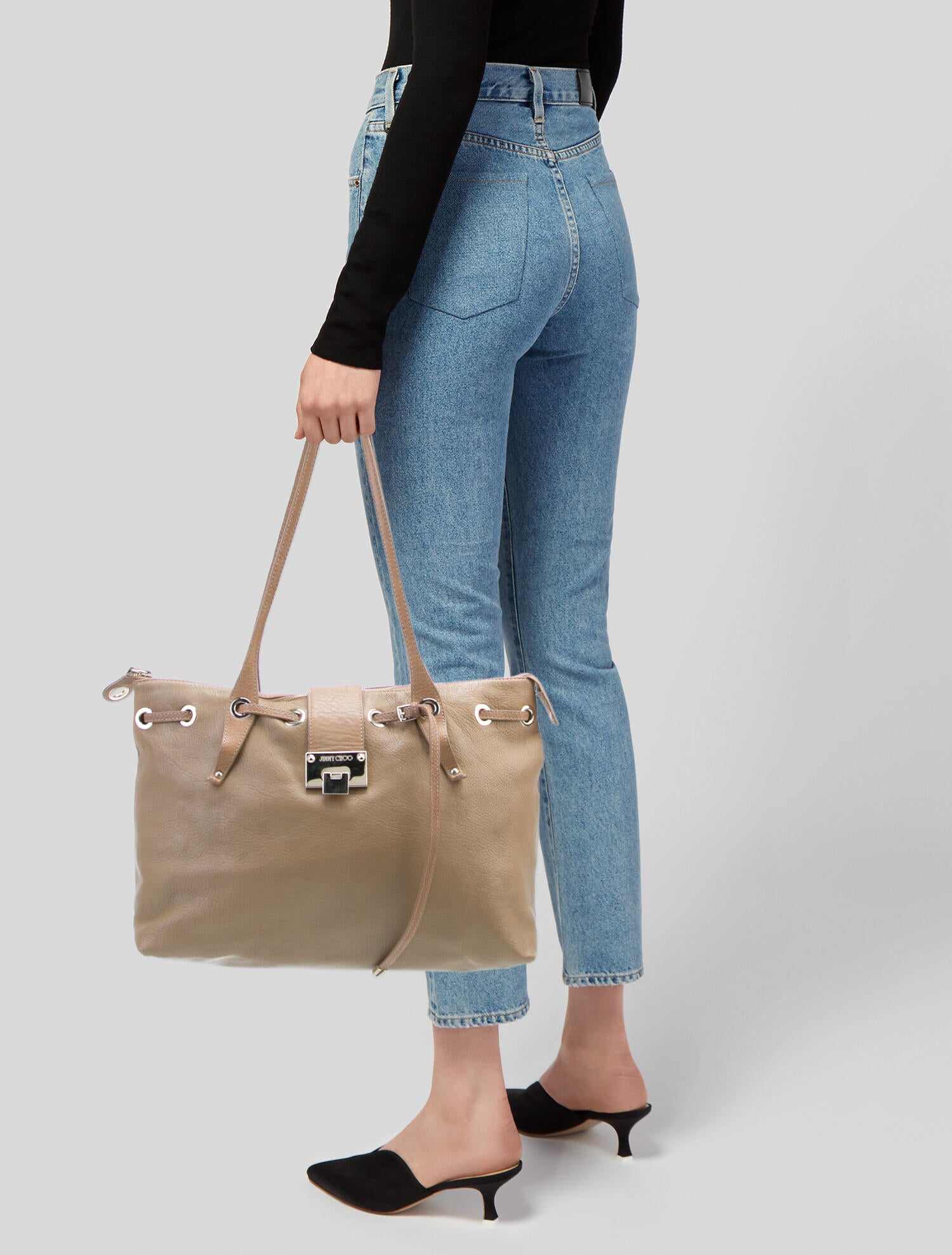 Jimmy Choo Leather Tote