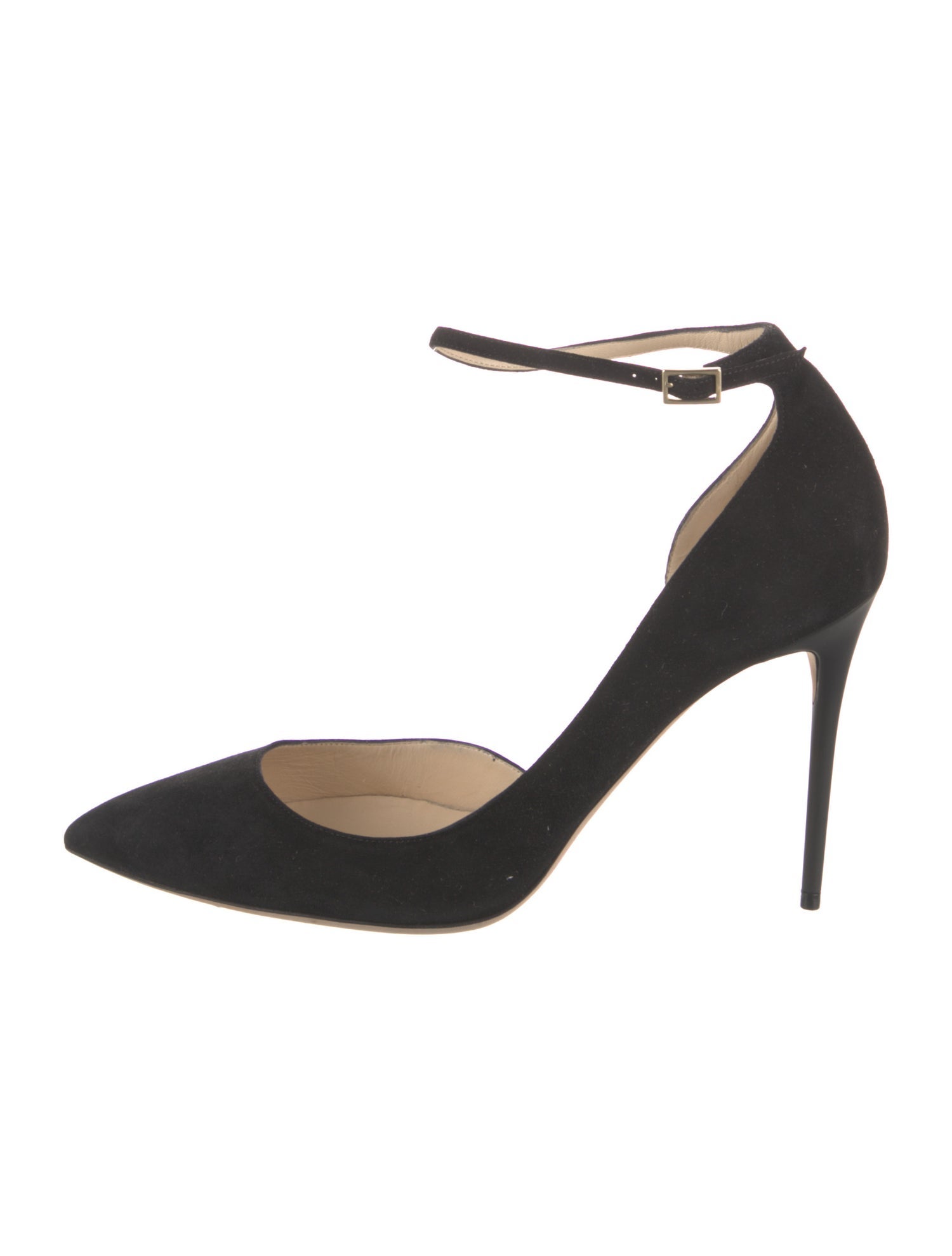 Jimmy Choo Suede D'Orsay Pumps