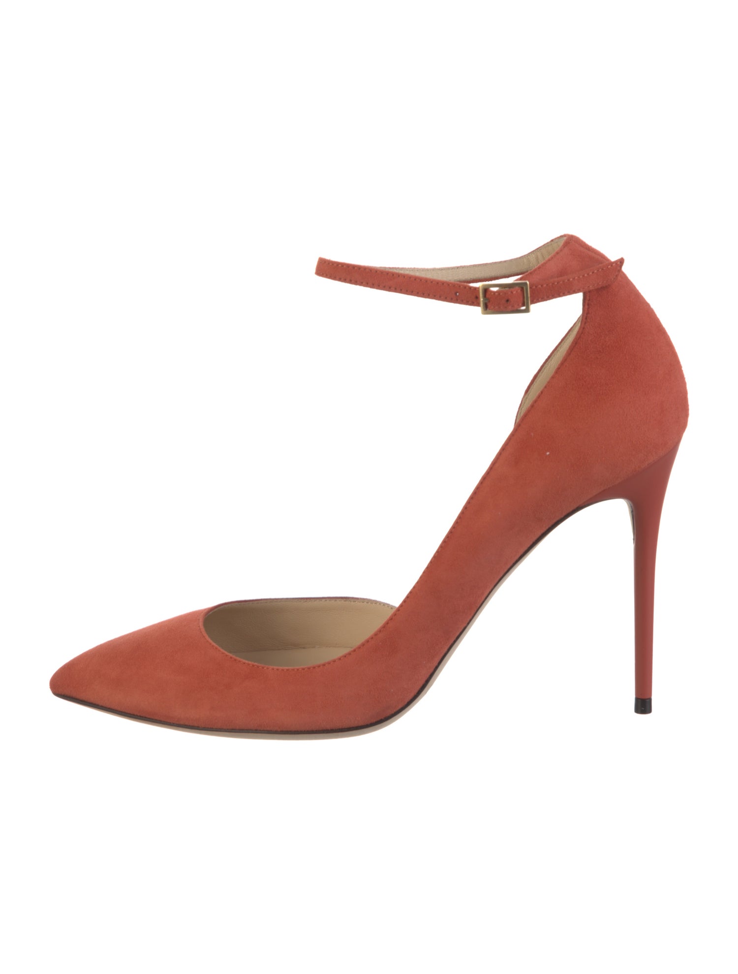 Jimmy Choo Suede D'Orsay Pumps