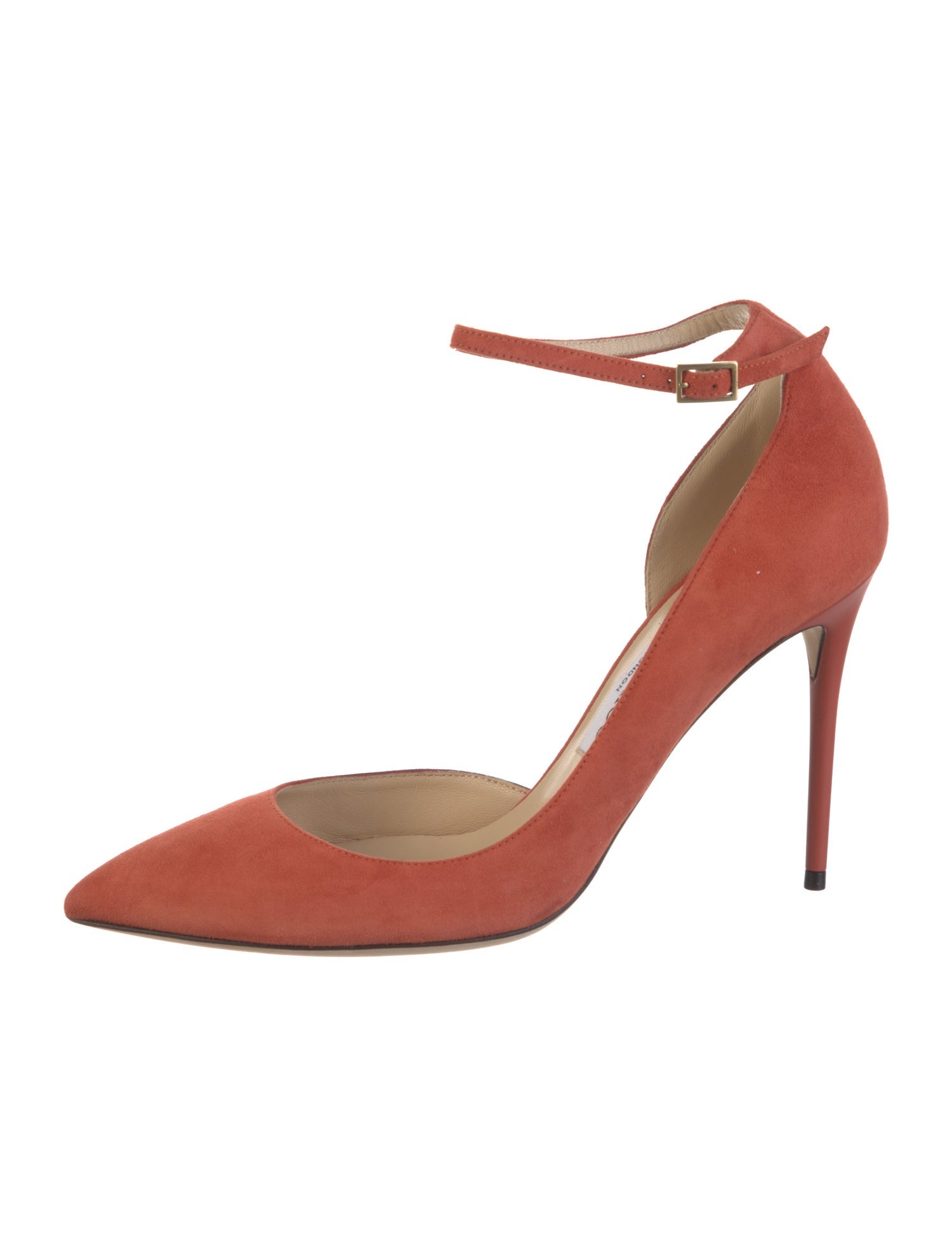Jimmy Choo Suede D'Orsay Pumps