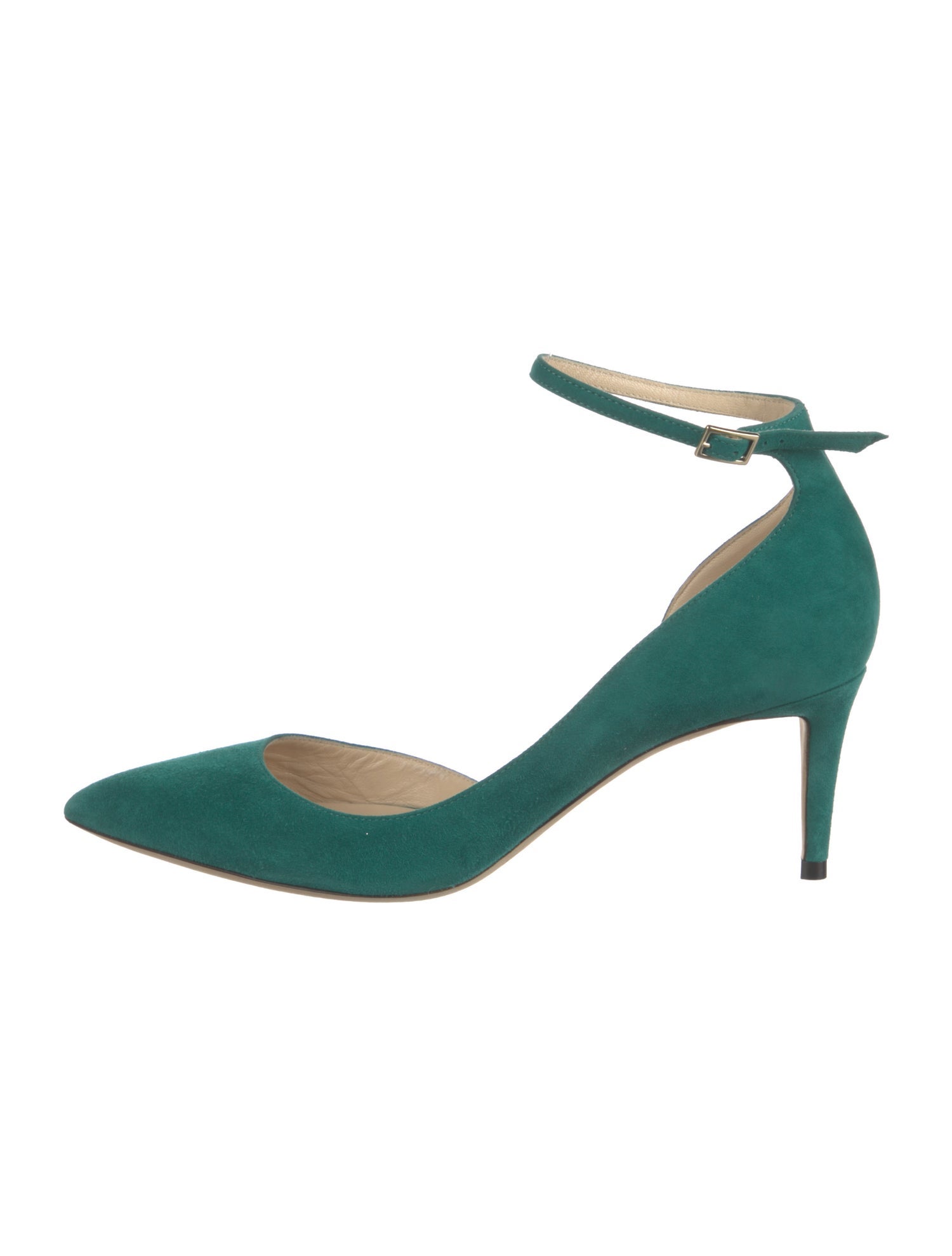 Jimmy Choo Suede D'Orsay Pumps
