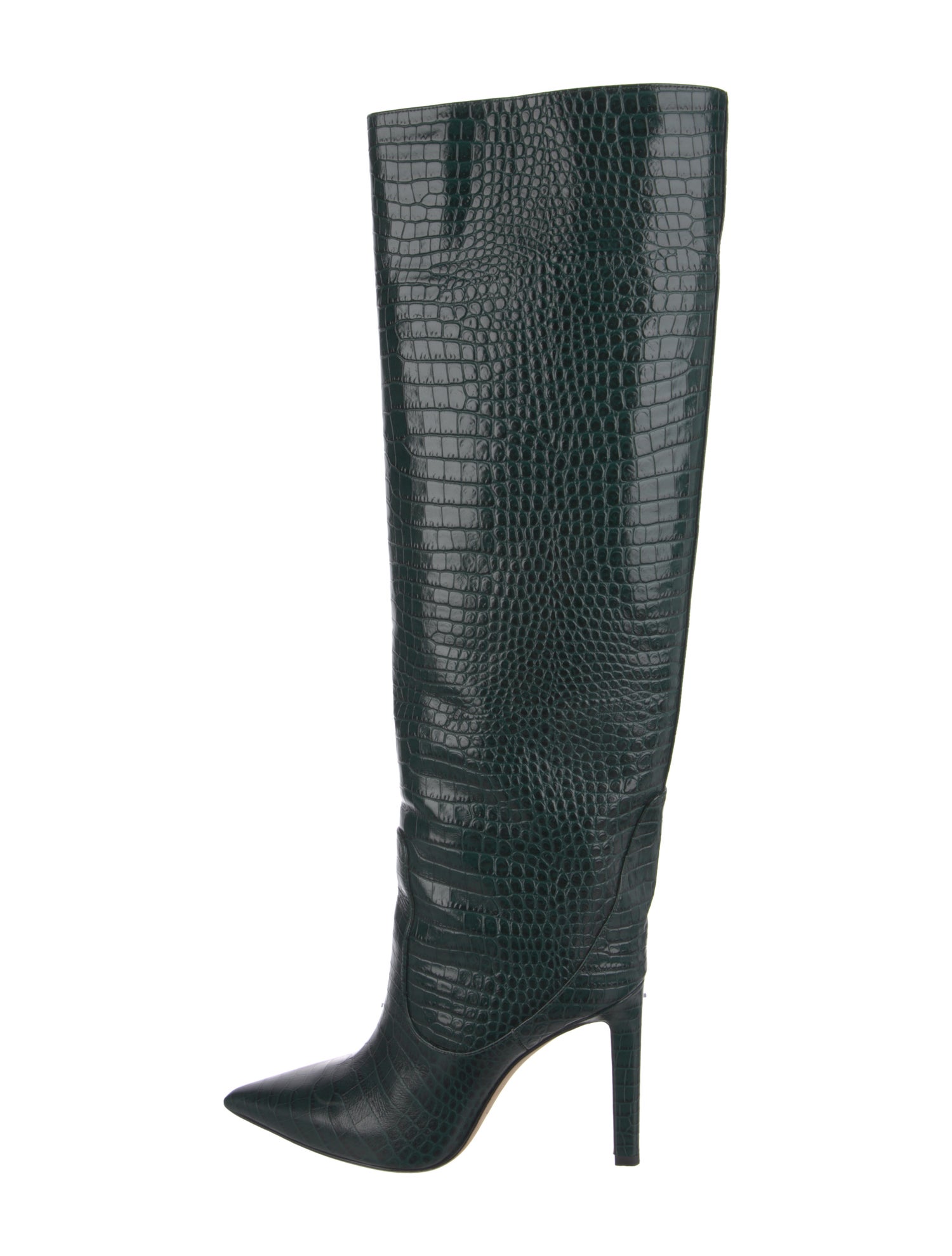 Jimmy Choo Embossed Leather Boots