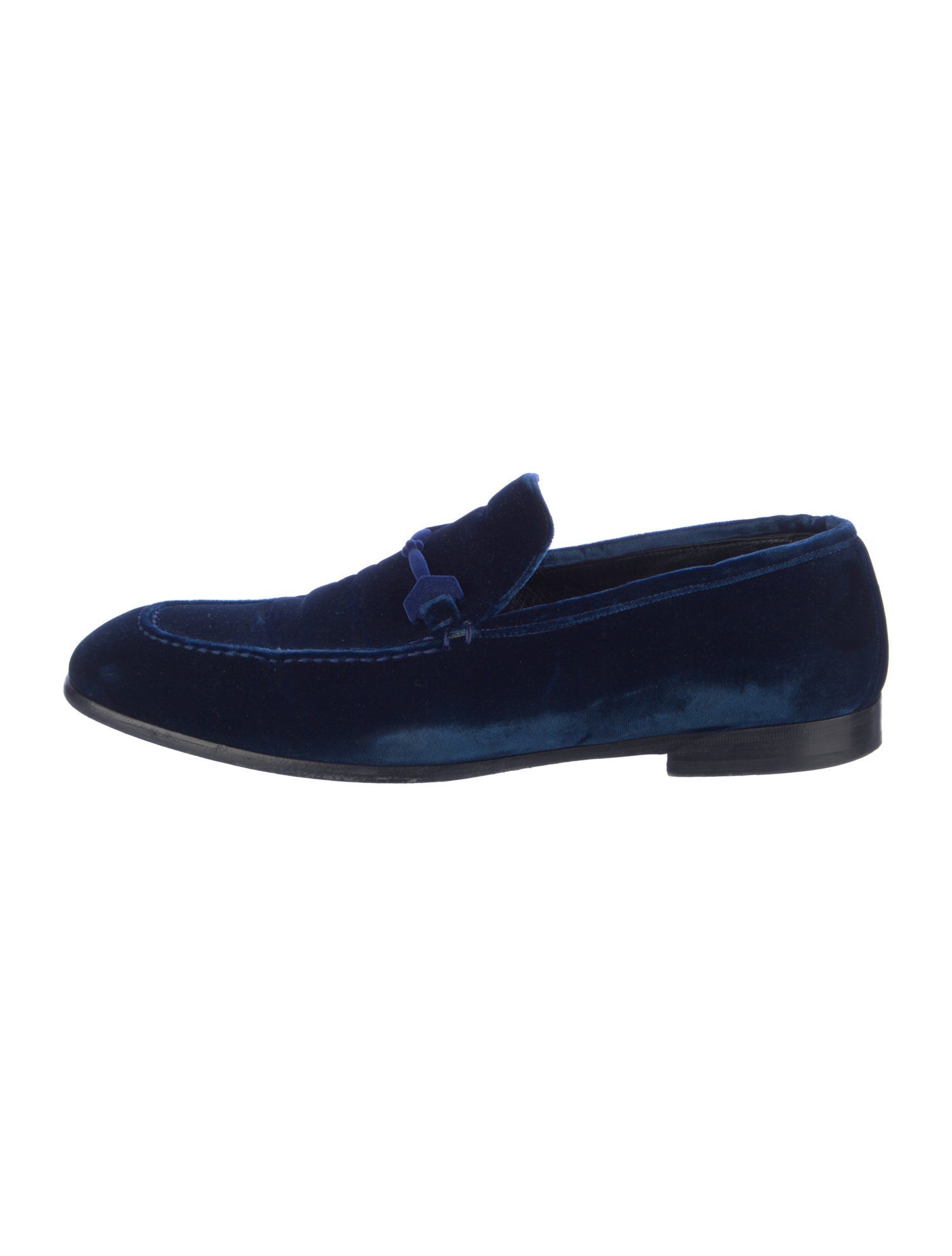 Jimmy Choo Velvet Dress Loafers