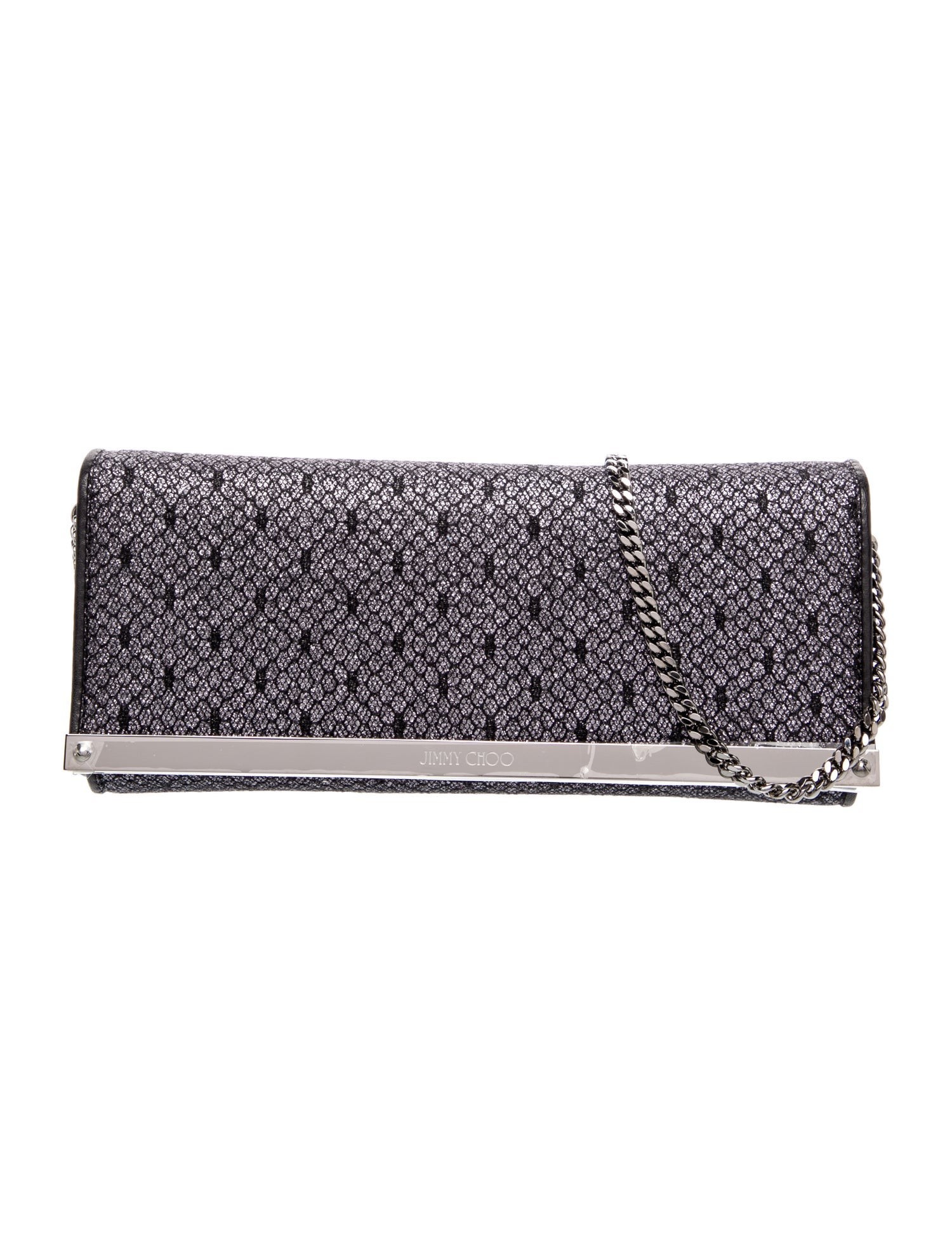 Jimmy Choo Glitter Clutch