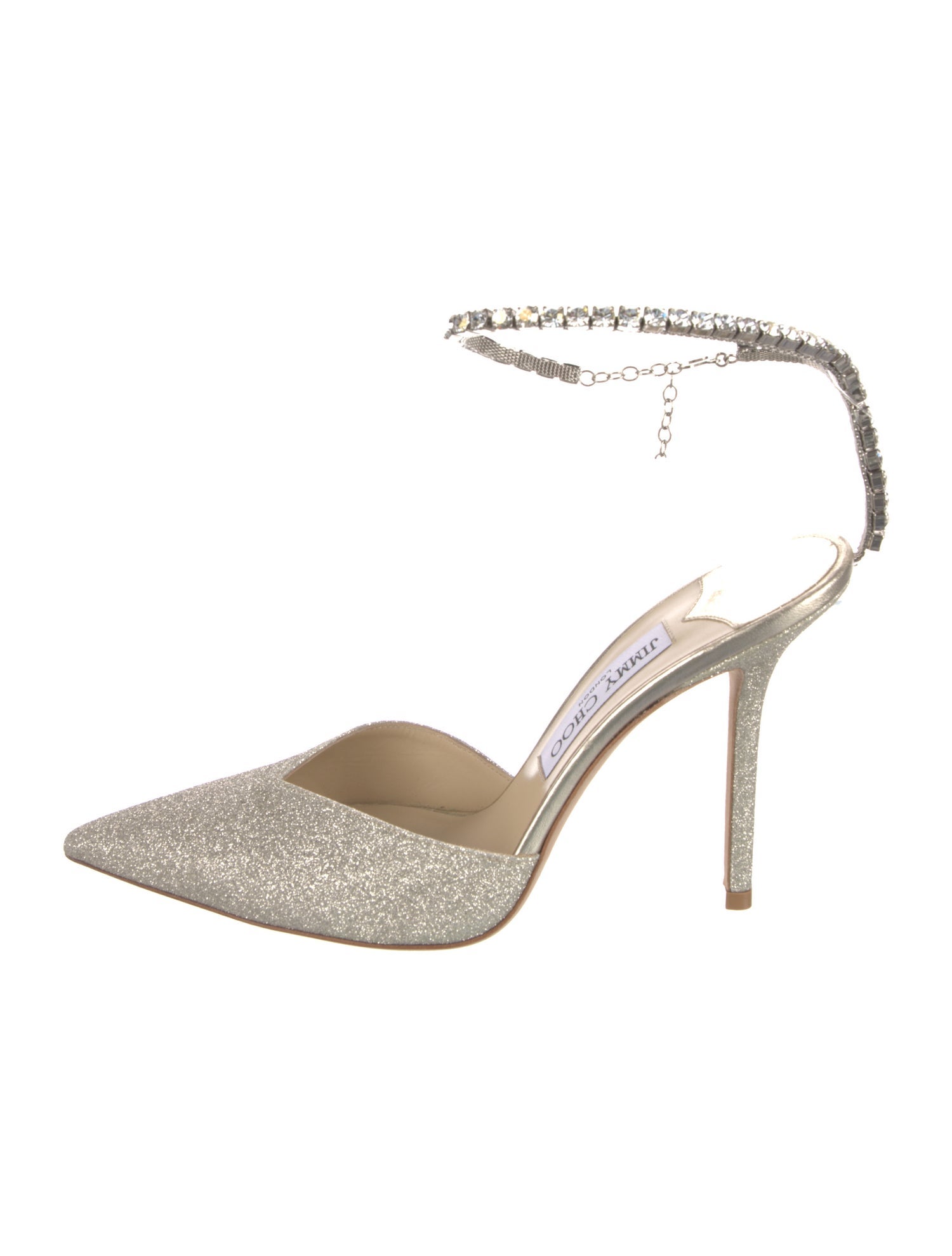Jimmy Choo Glitter Glitter Accents Pumps