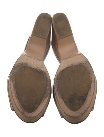 Jimmy Choo Leather Slides