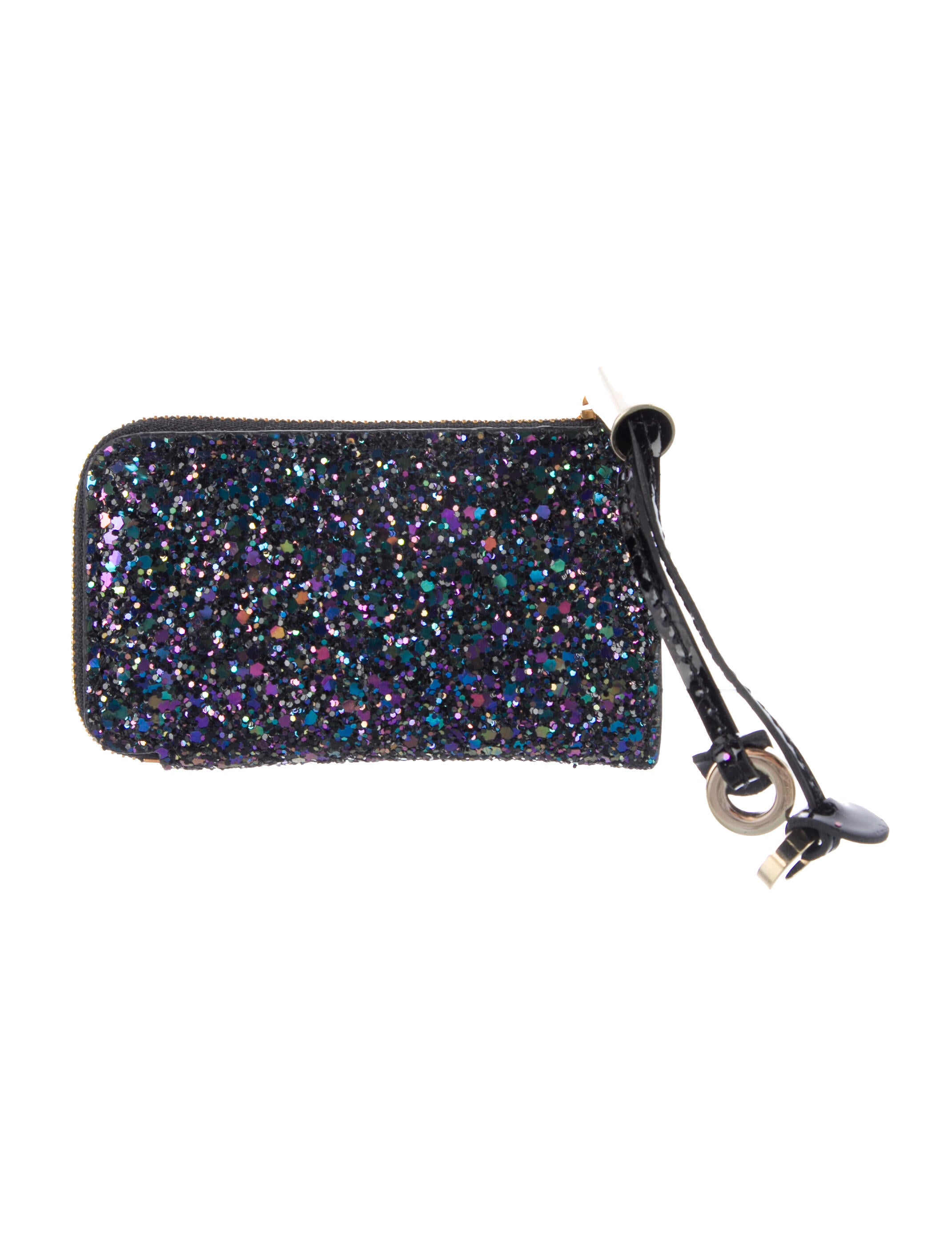 Jimmy Choo Canvas Wristlet