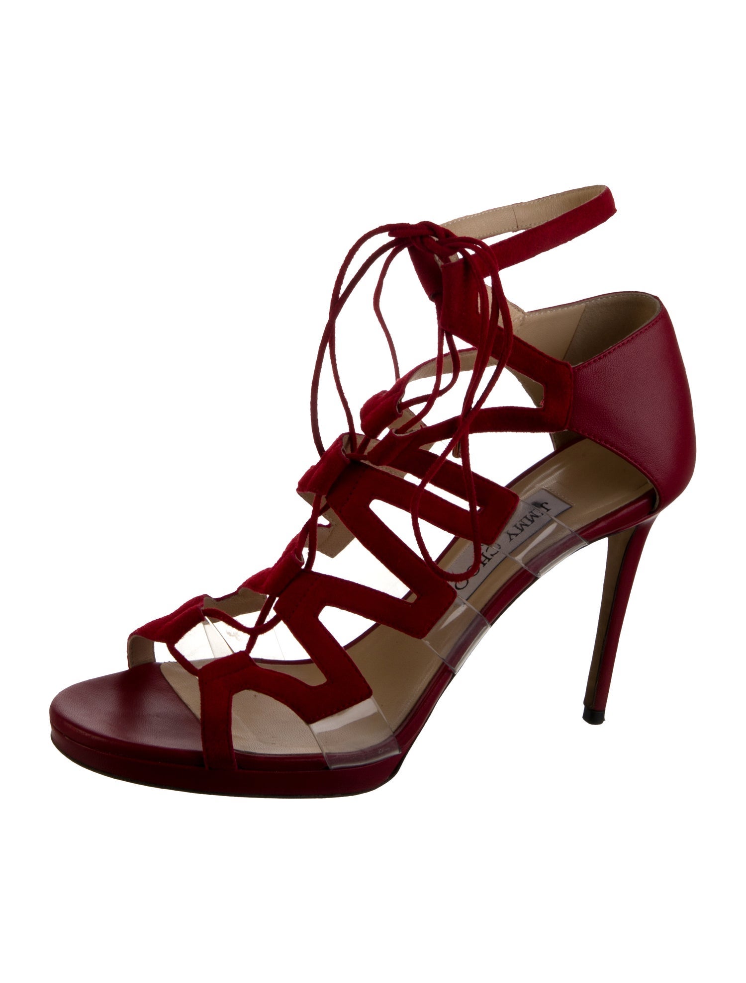 Jimmy Choo Leather Gladiator Sandals