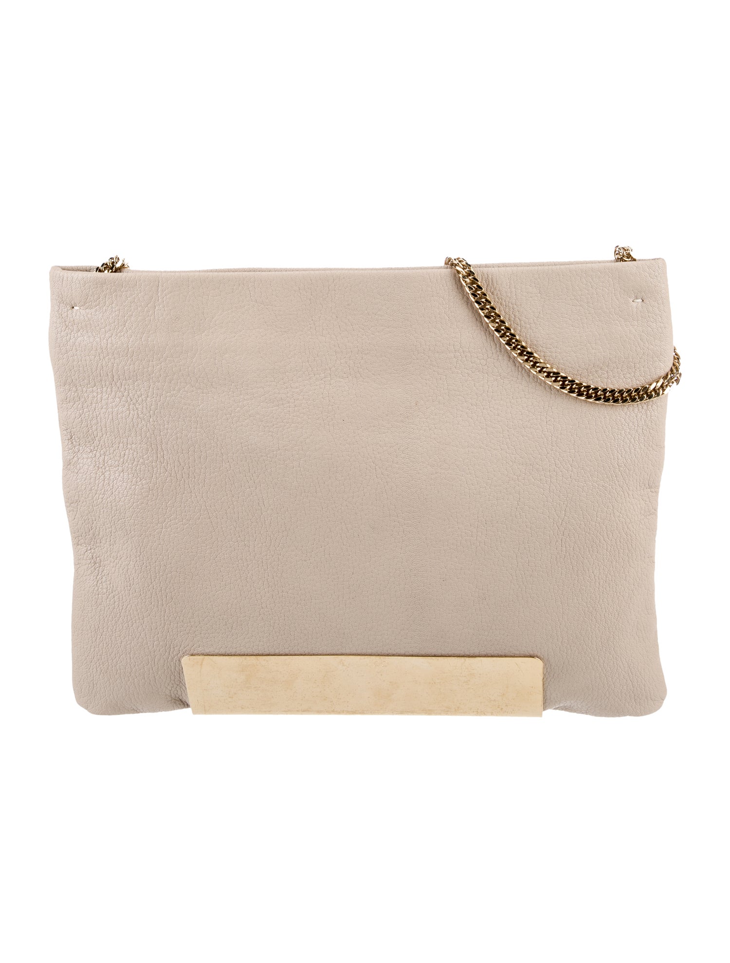 Jimmy Choo Leather Carrie Handbag