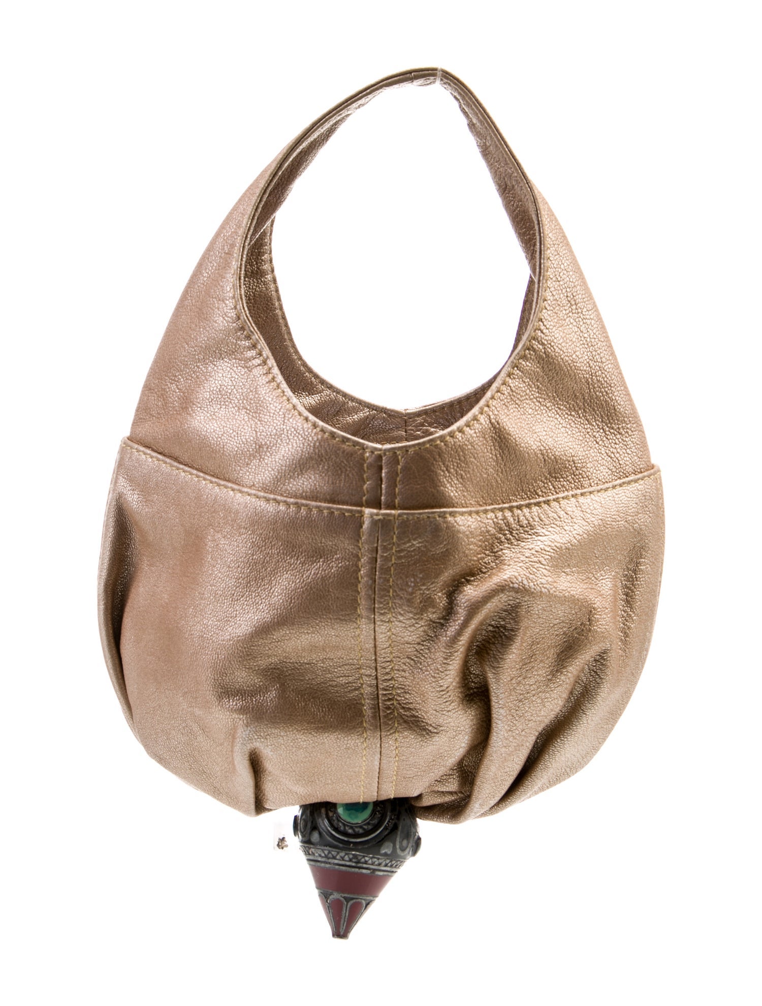 Jimmy Choo Leather Top Handle Bag