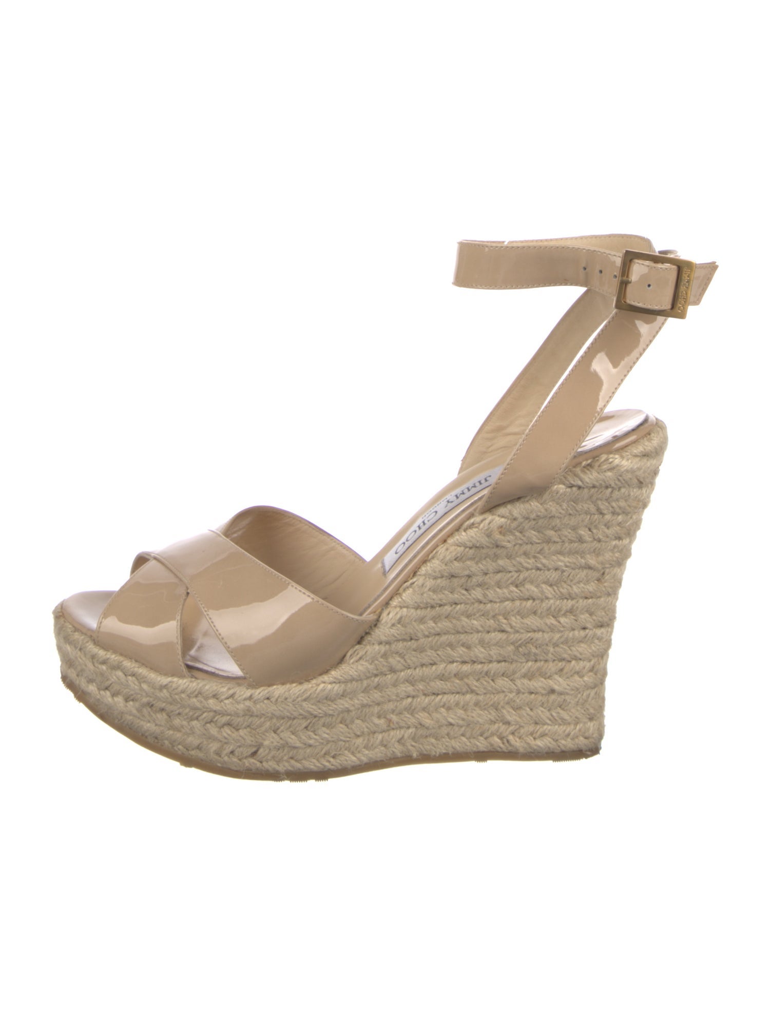 Jimmy Choo Patent Leather Espadrilles