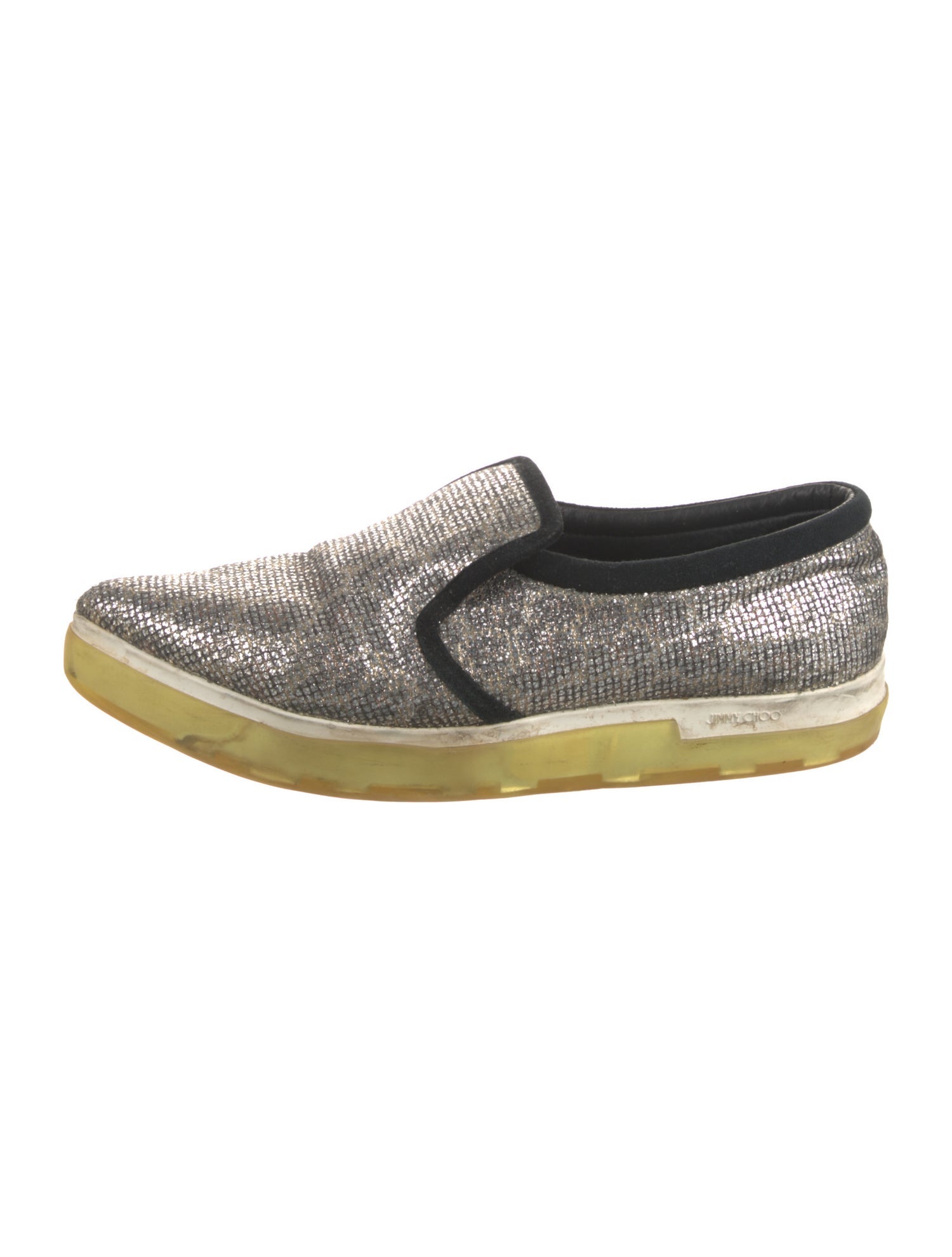 Jimmy Choo Glitter Glitter Accents Sneakers