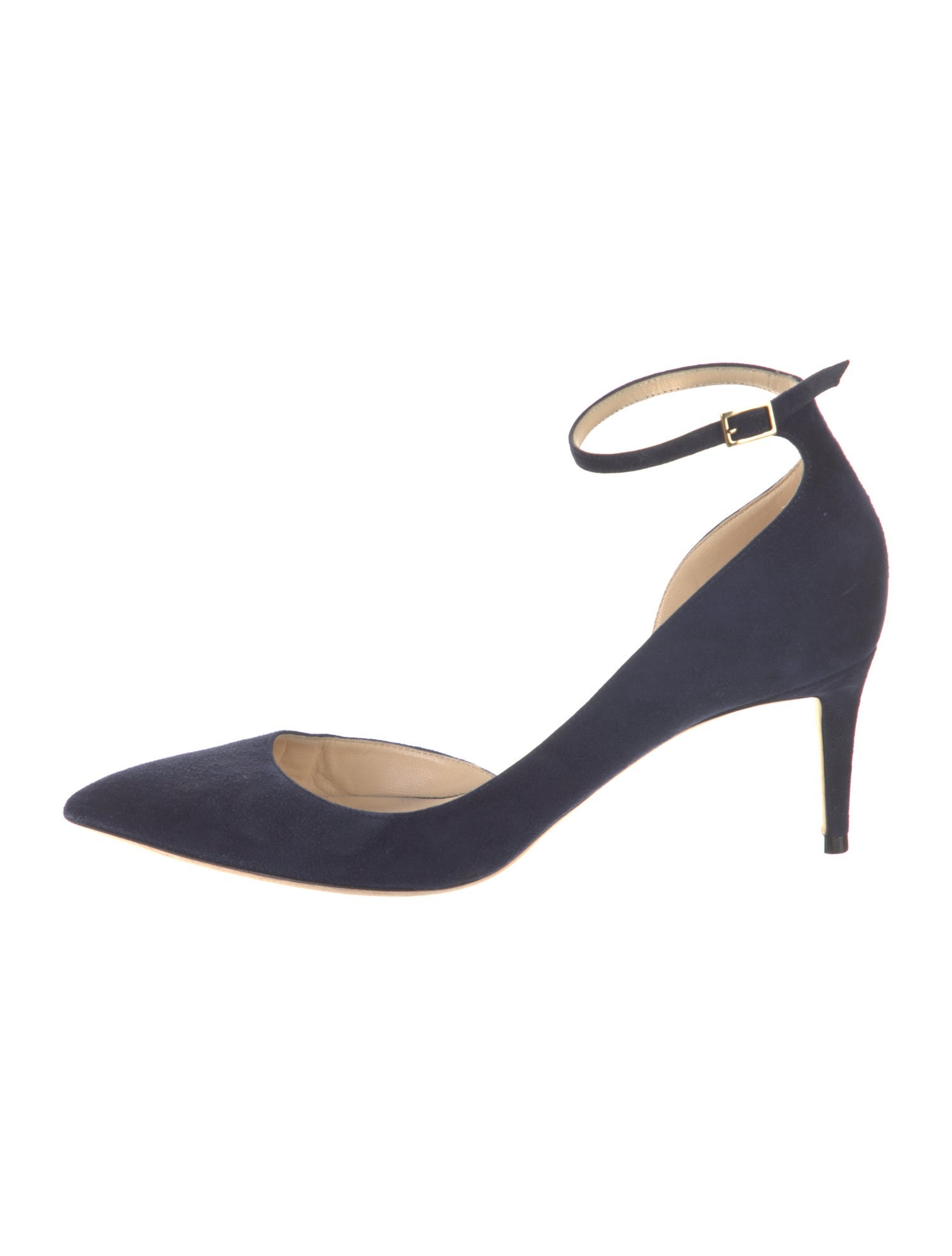 Jimmy Choo Suede D'Orsay Pumps
