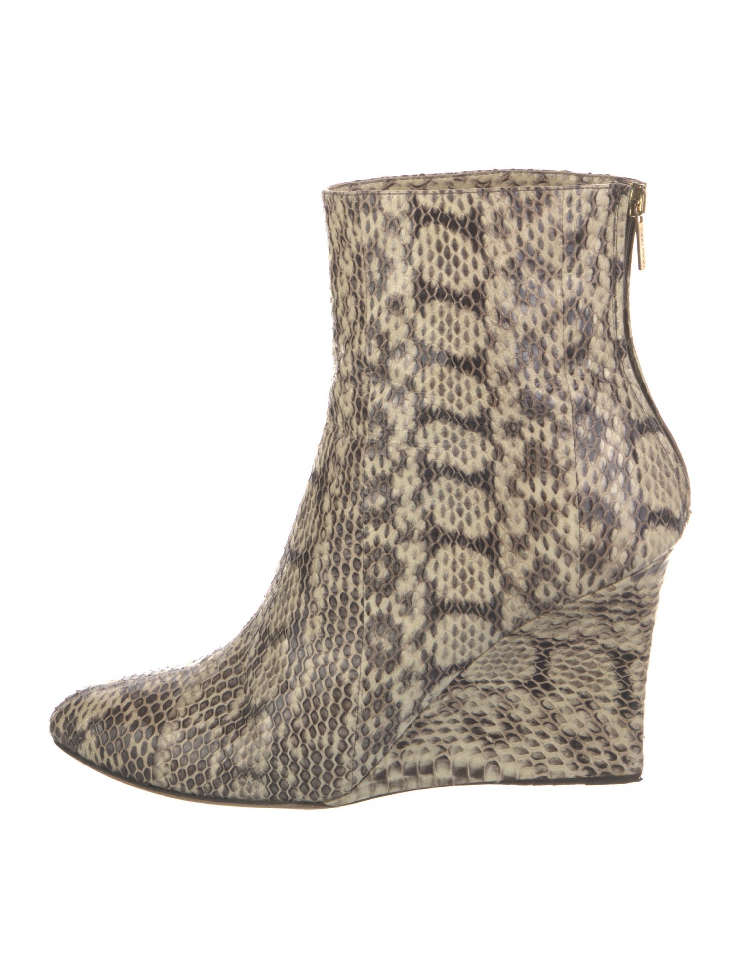 Jimmy Choo Snakeskin Animal Print Boots