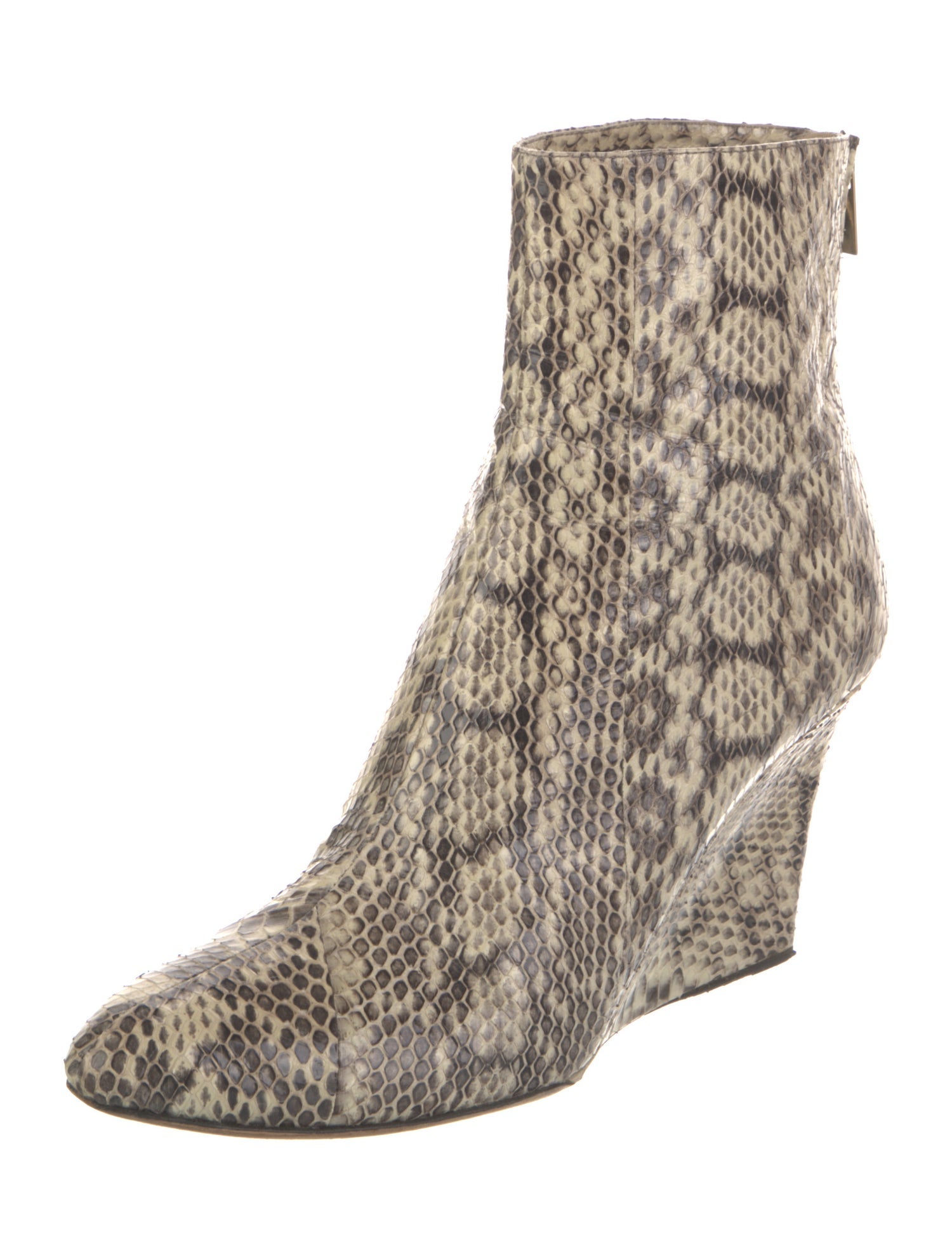 Jimmy Choo Snakeskin Animal Print Boots