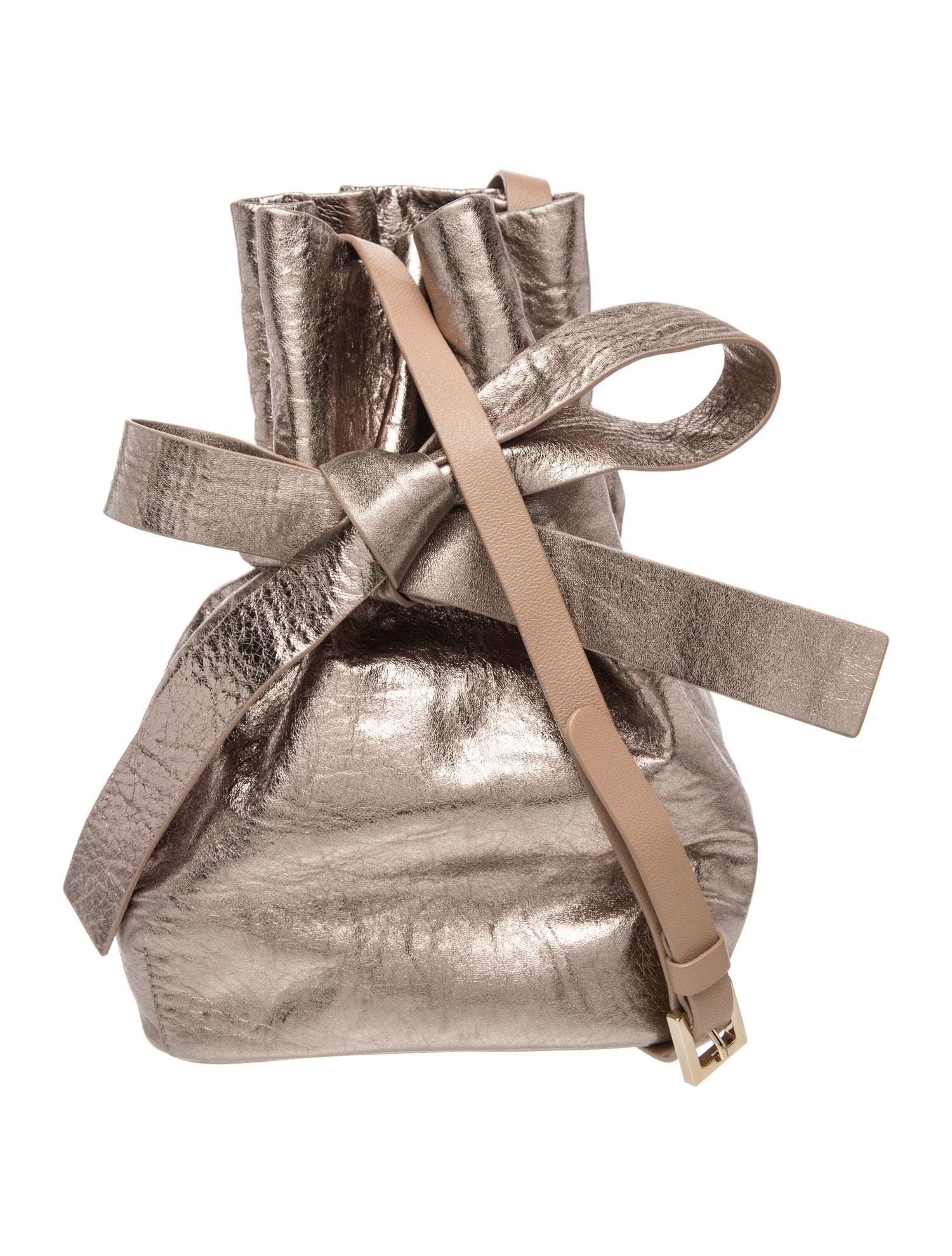 Jimmy Choo Leather Bucket Bag