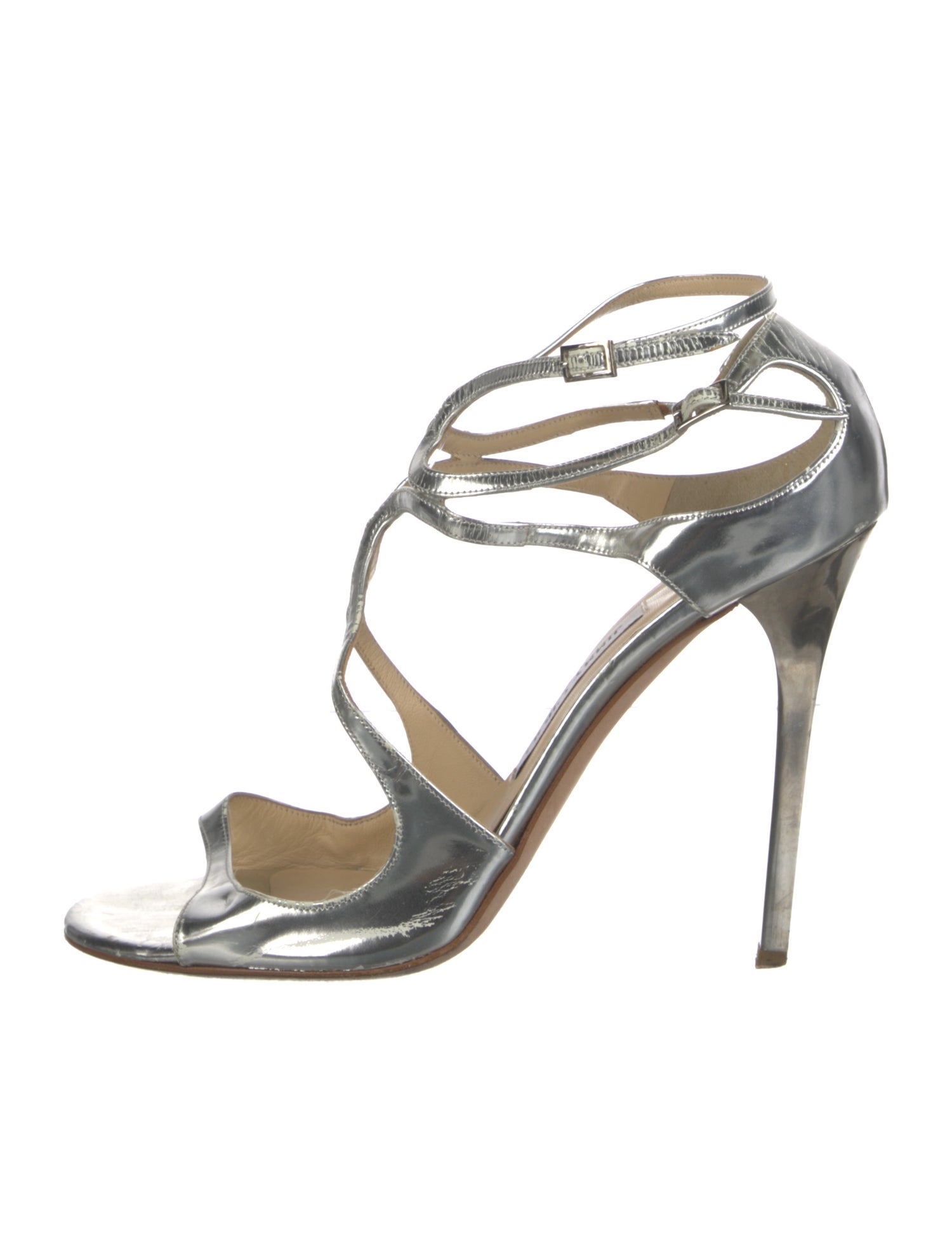 Jimmy Choo Patent Leather Sandals