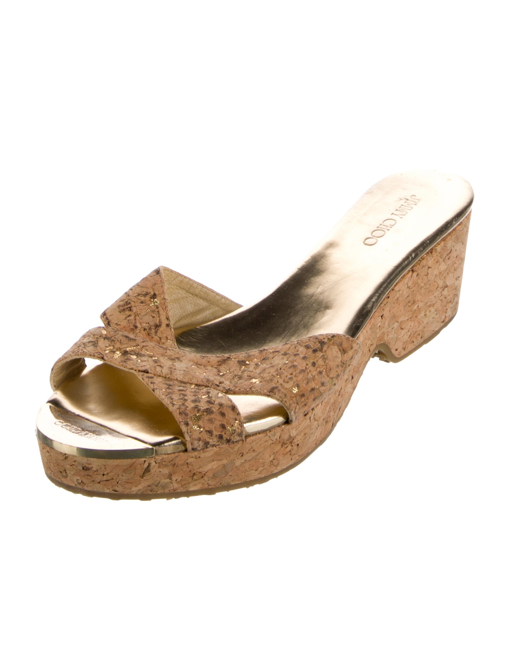 Jimmy Choo Patterned Slides