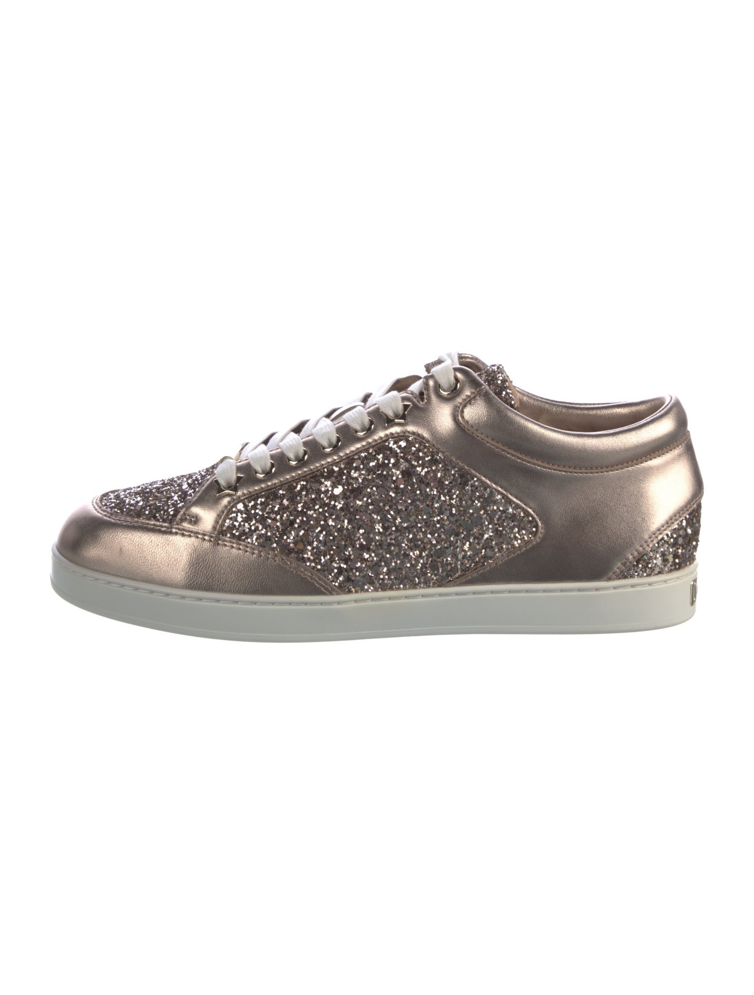 Jimmy Choo Glitter Glitter Accents Sneakers