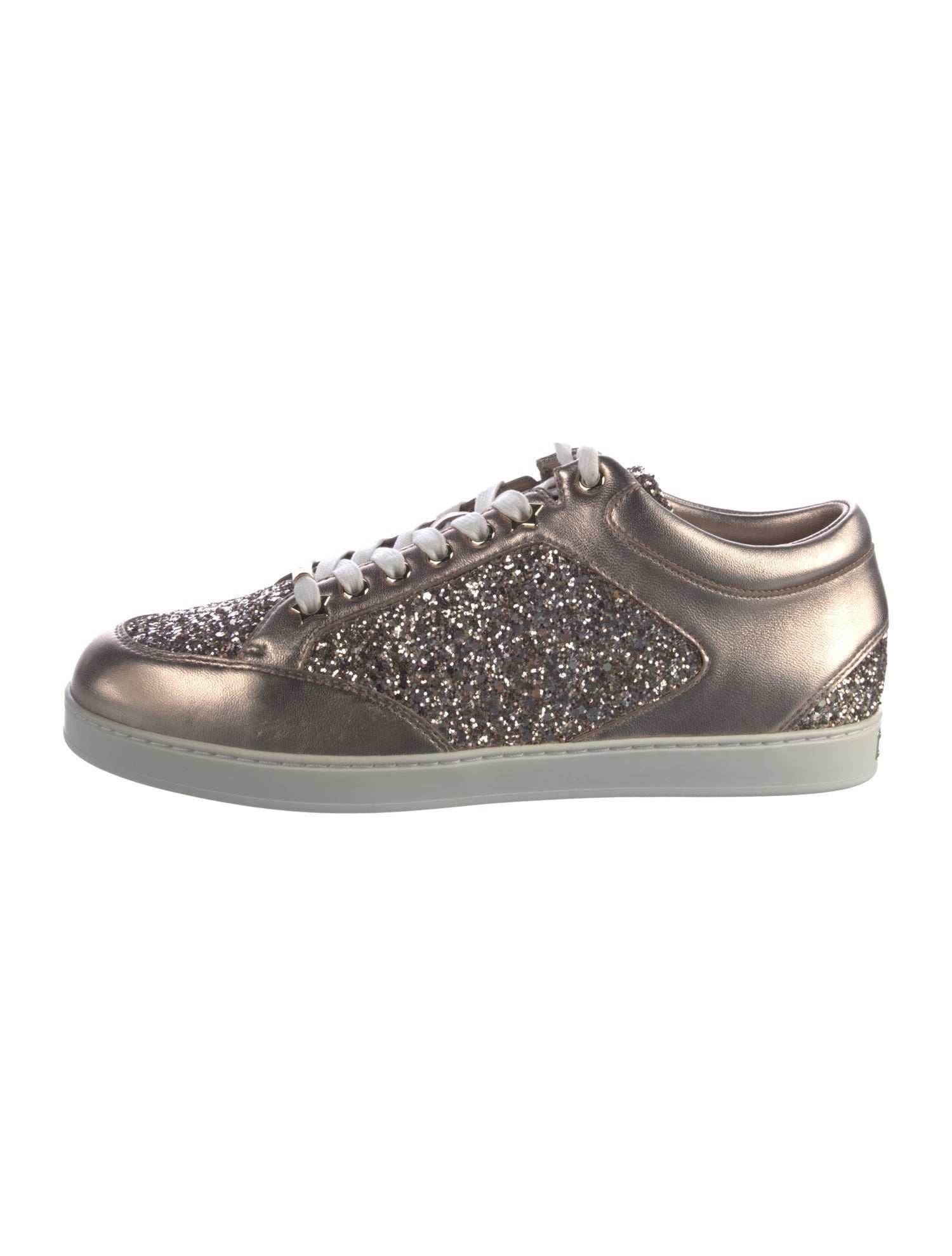 Jimmy Choo Glitter Sneakers