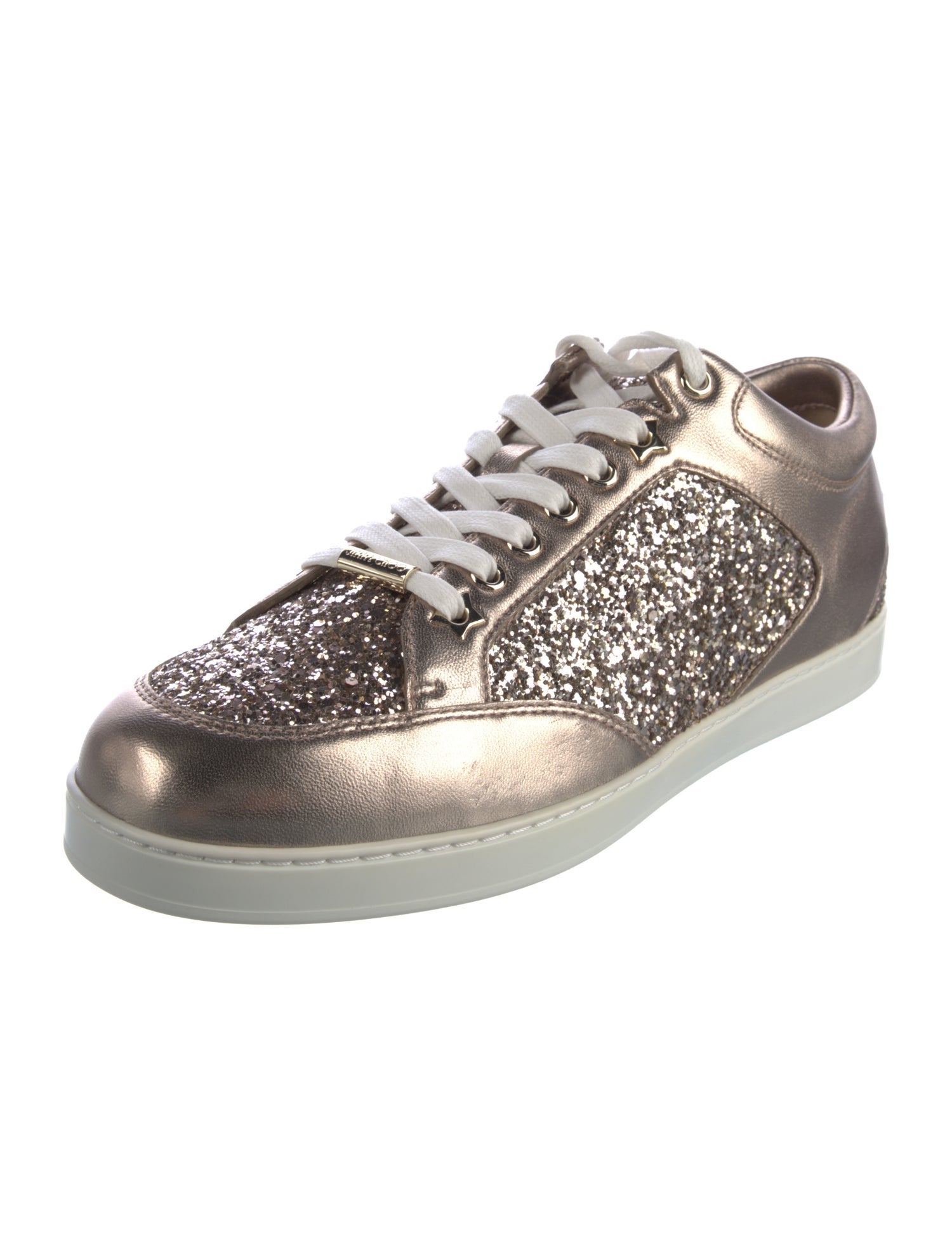 Jimmy Choo Glitter Sneakers