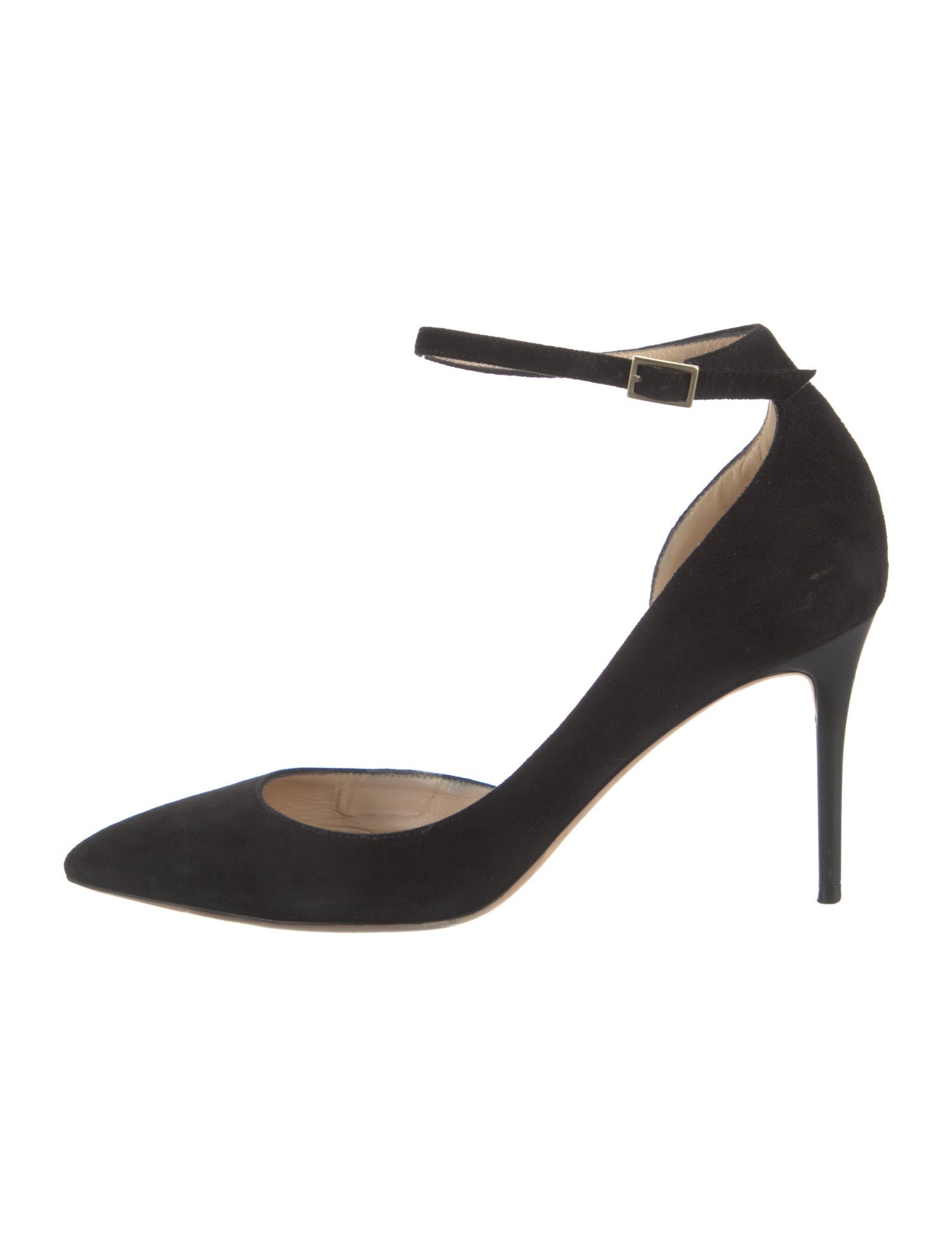 Jimmy Choo Suede D'Orsay Pumps