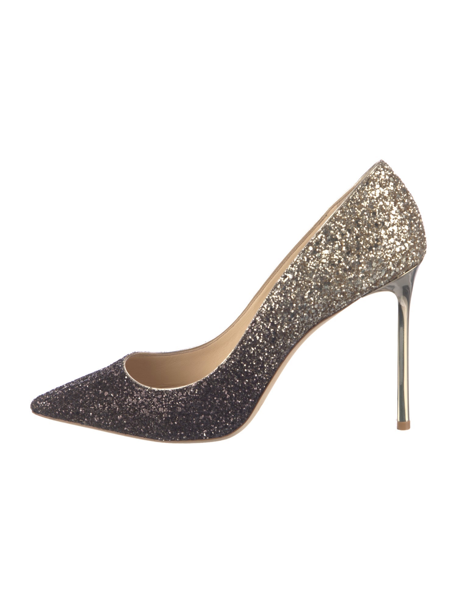 Jimmy Choo Glitter Glitter Accents Pumps