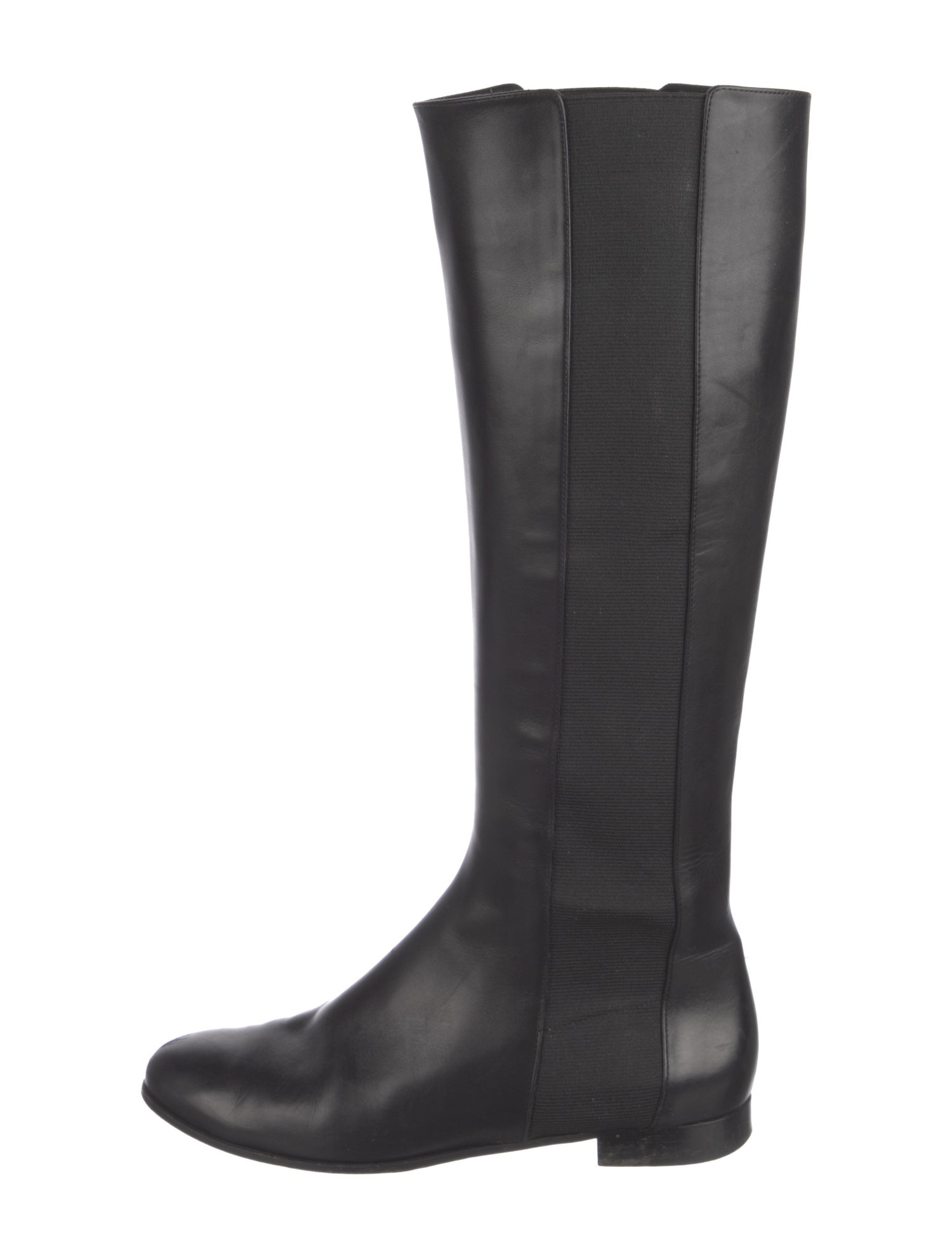 Jimmy Choo Leather Riding Boots