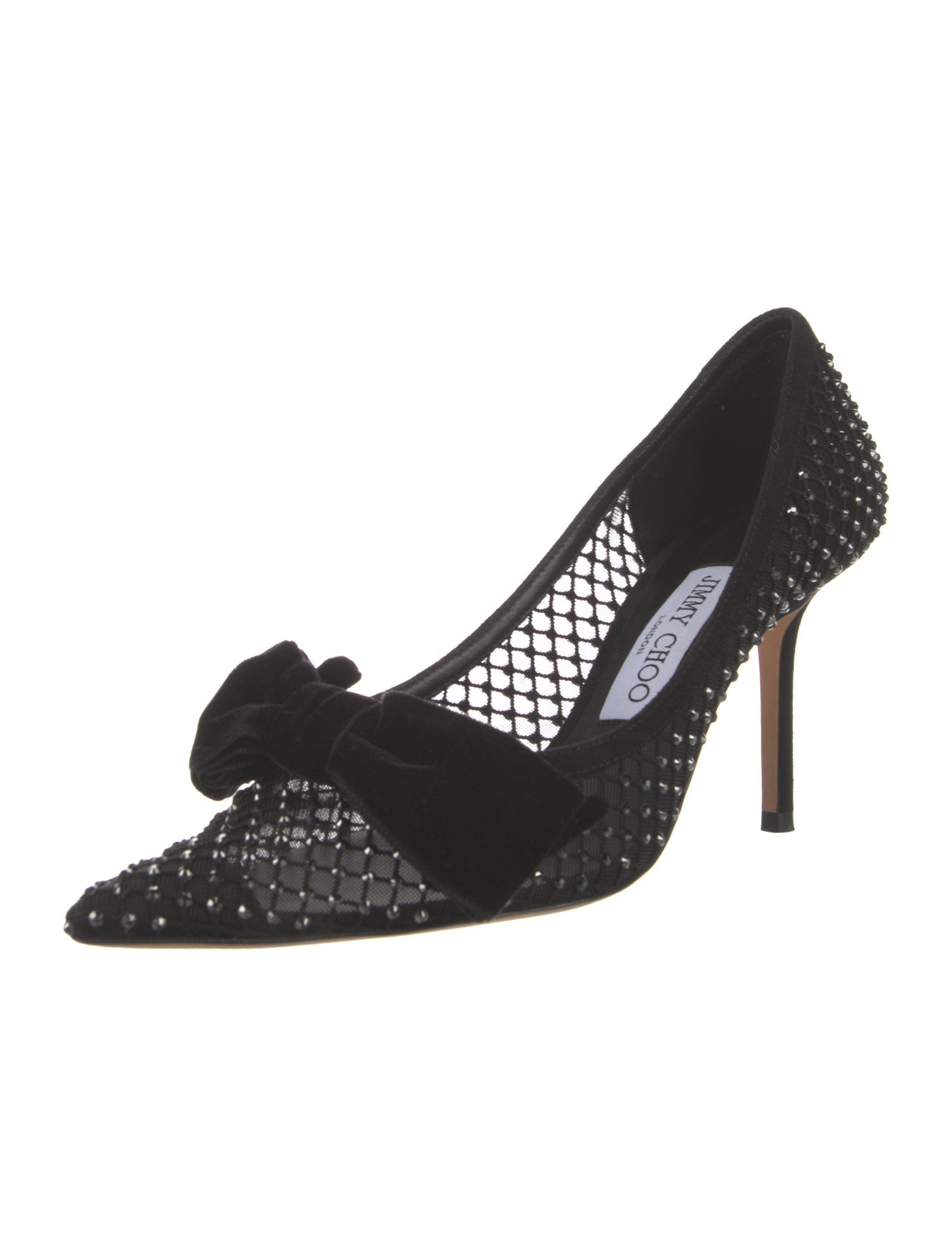 Jimmy Choo Mesh Mesh Accents Pumps