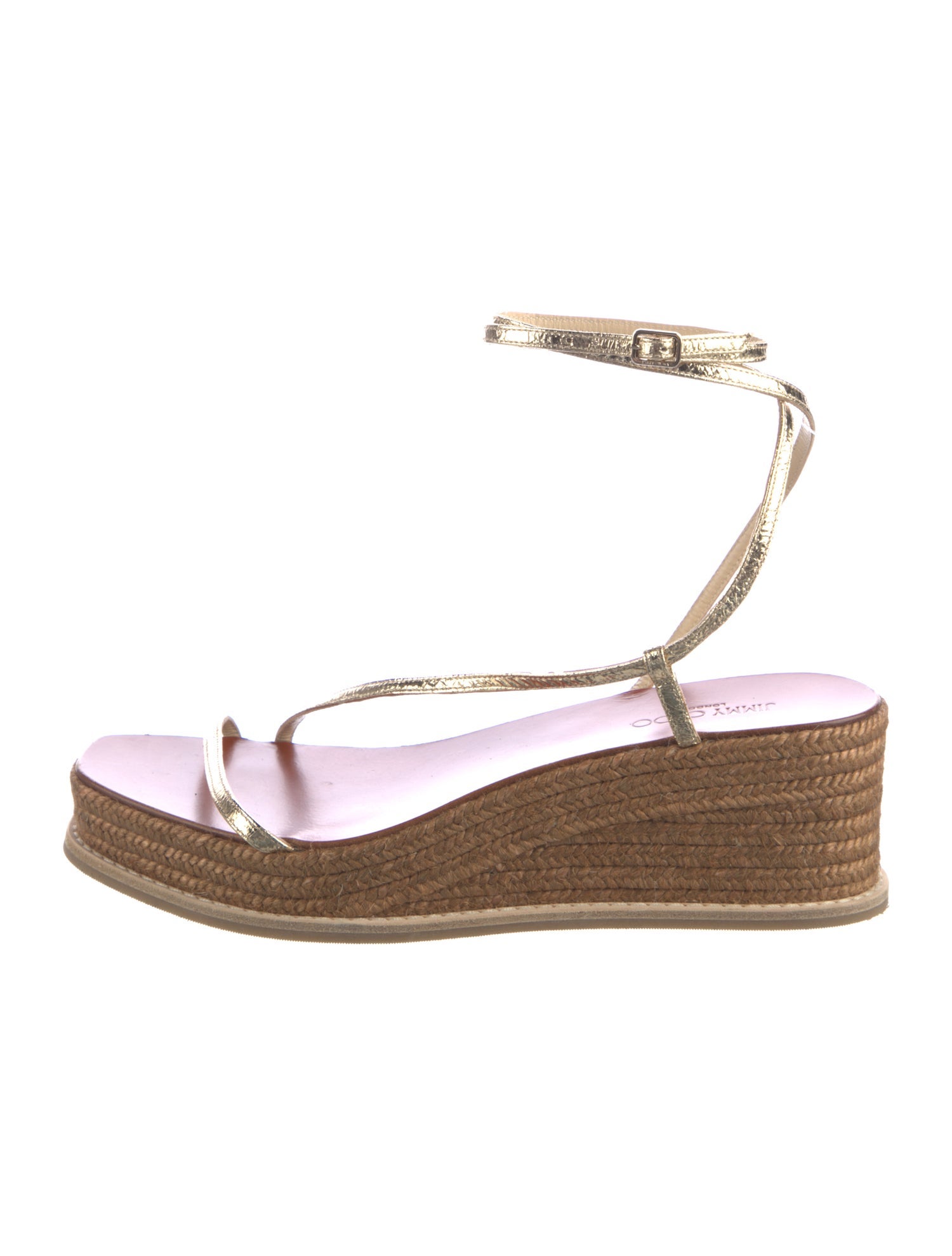 Jimmy Choo Leather Espadrilles