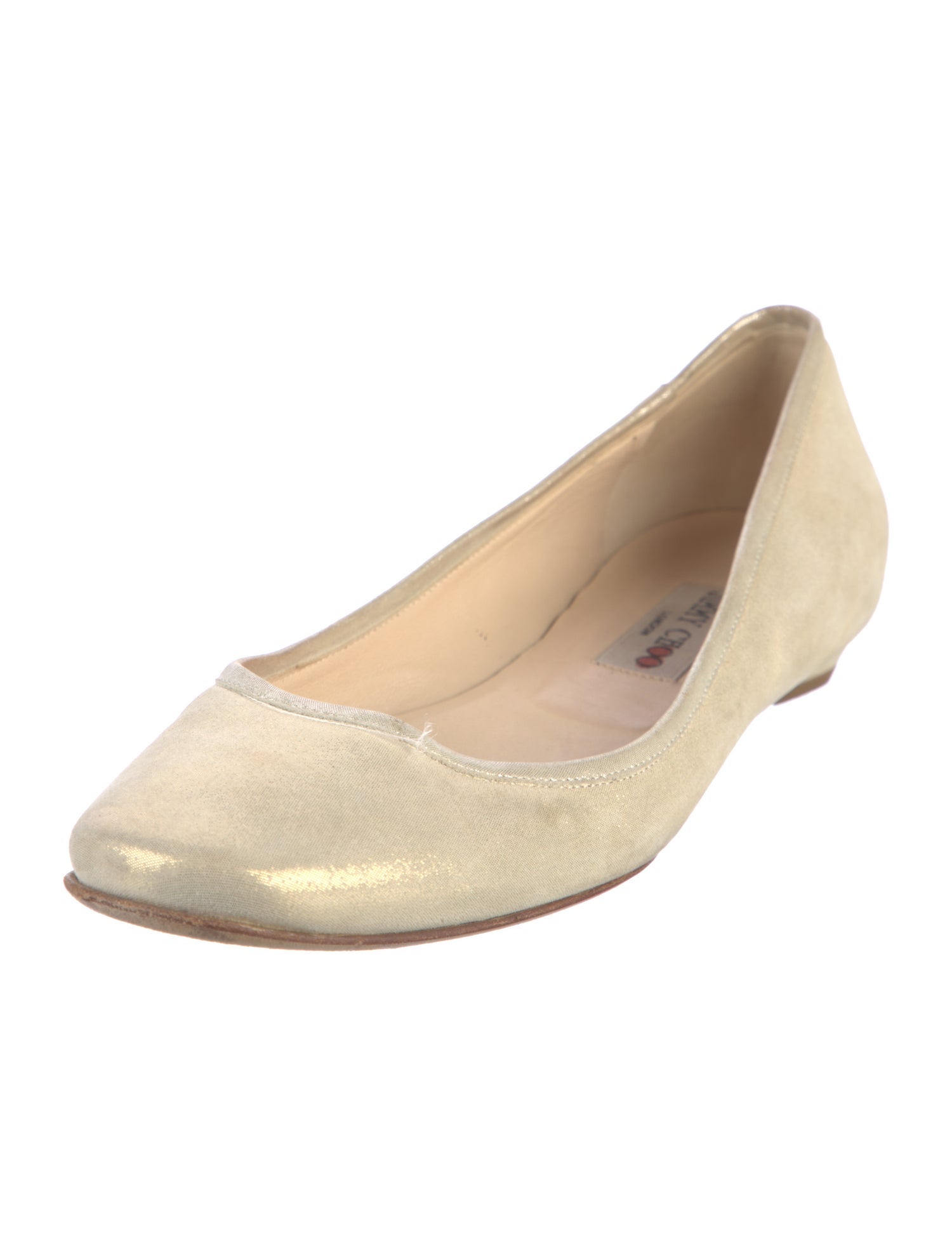 Jimmy Choo Leather Ballet Flats