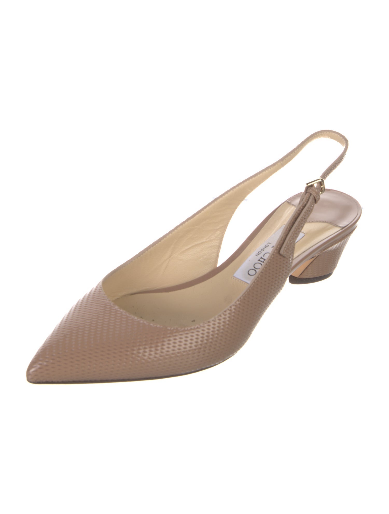 Jimmy Choo Patent Leather Slingback Pumps