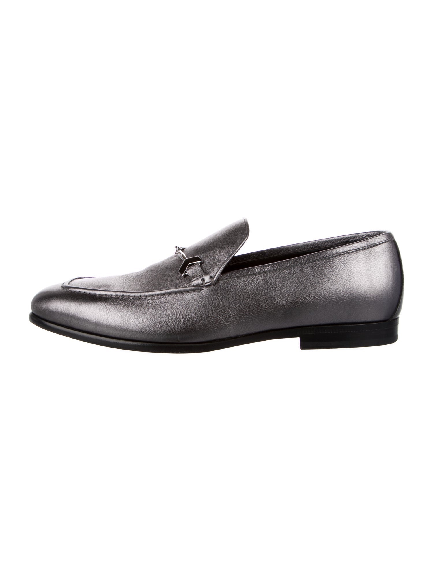 Jimmy Choo Leather Dress Loafers
