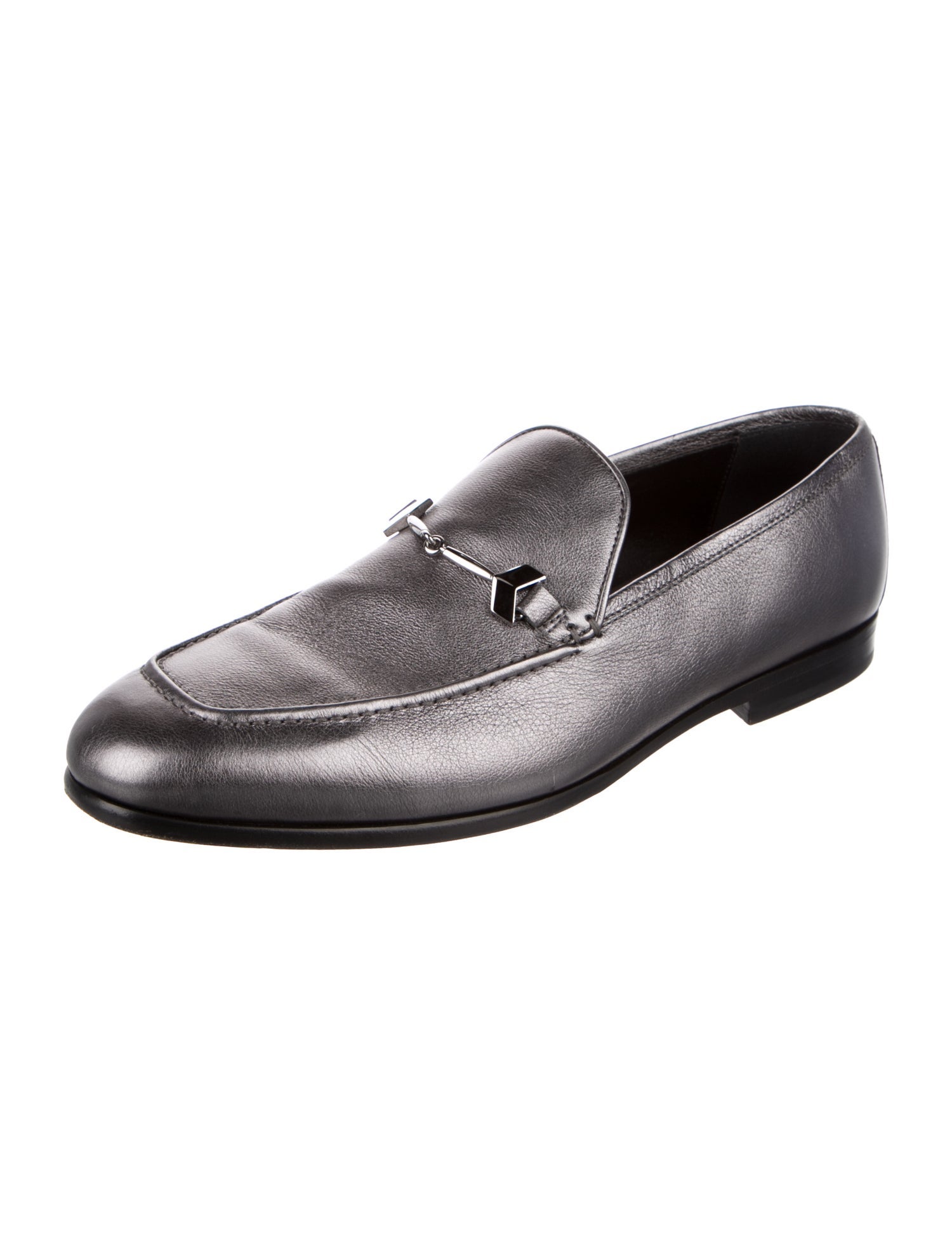 Jimmy Choo Leather Dress Loafers