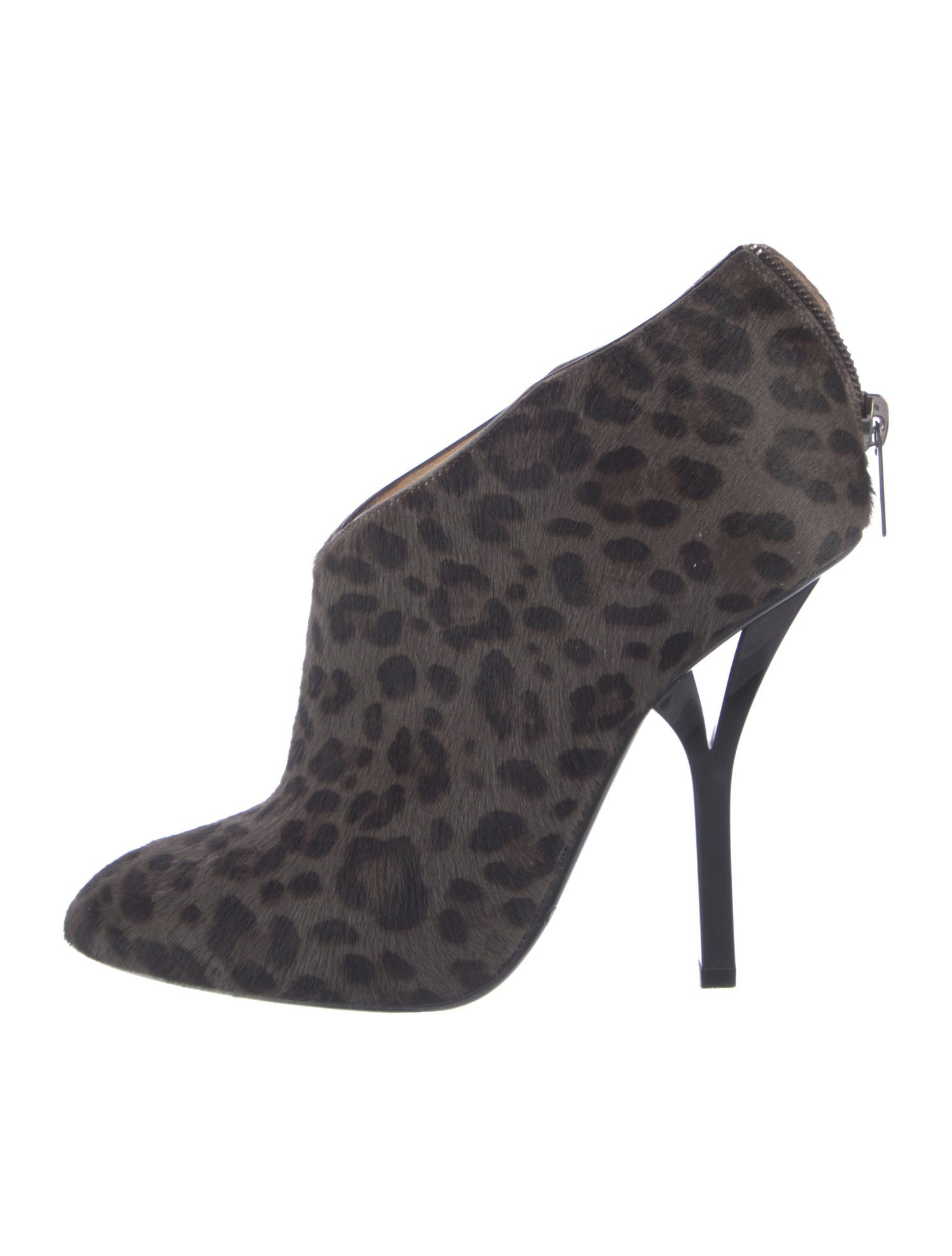 Jimmy Choo Ponyhair Animal Print Boots