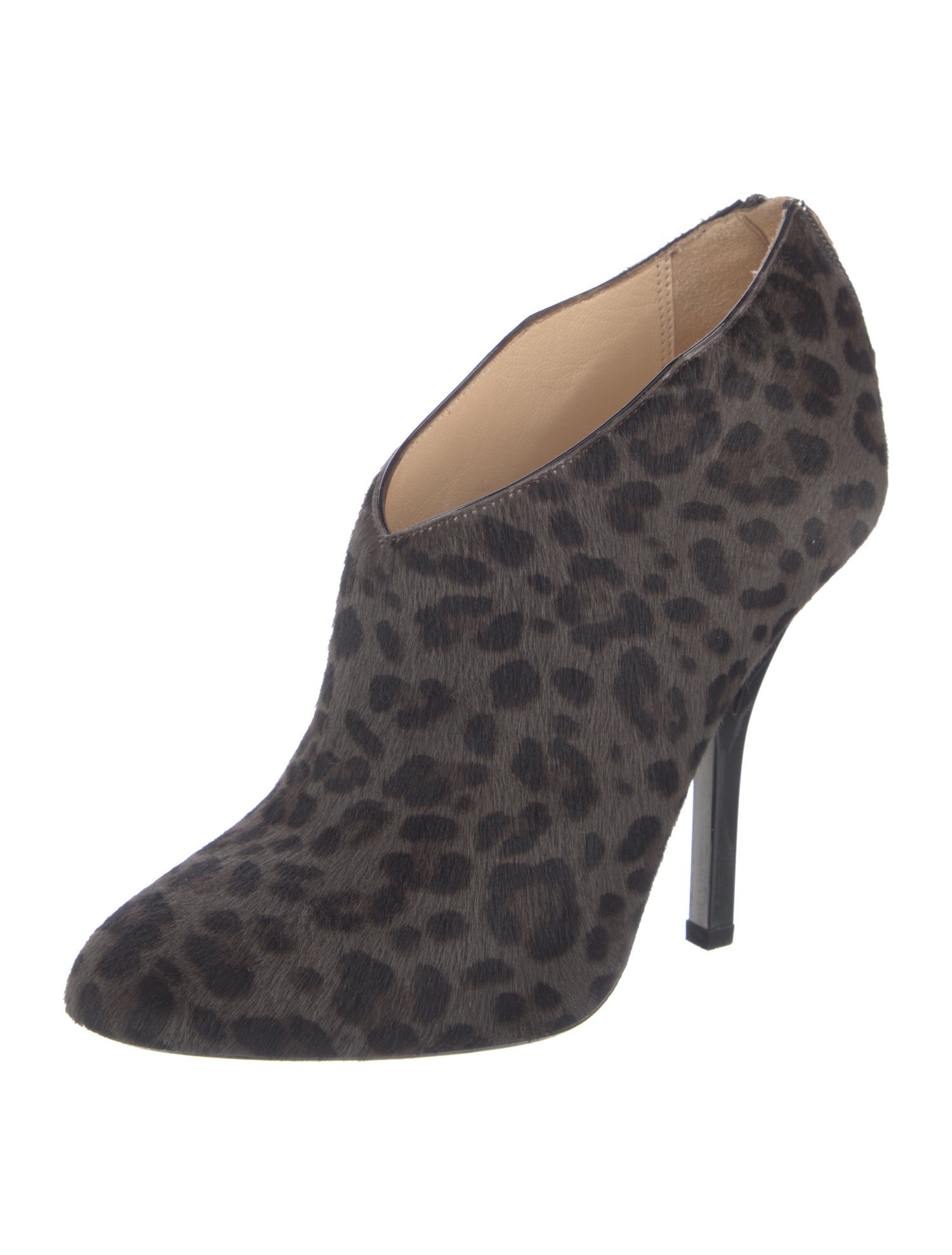 Jimmy Choo Ponyhair Animal Print Boots