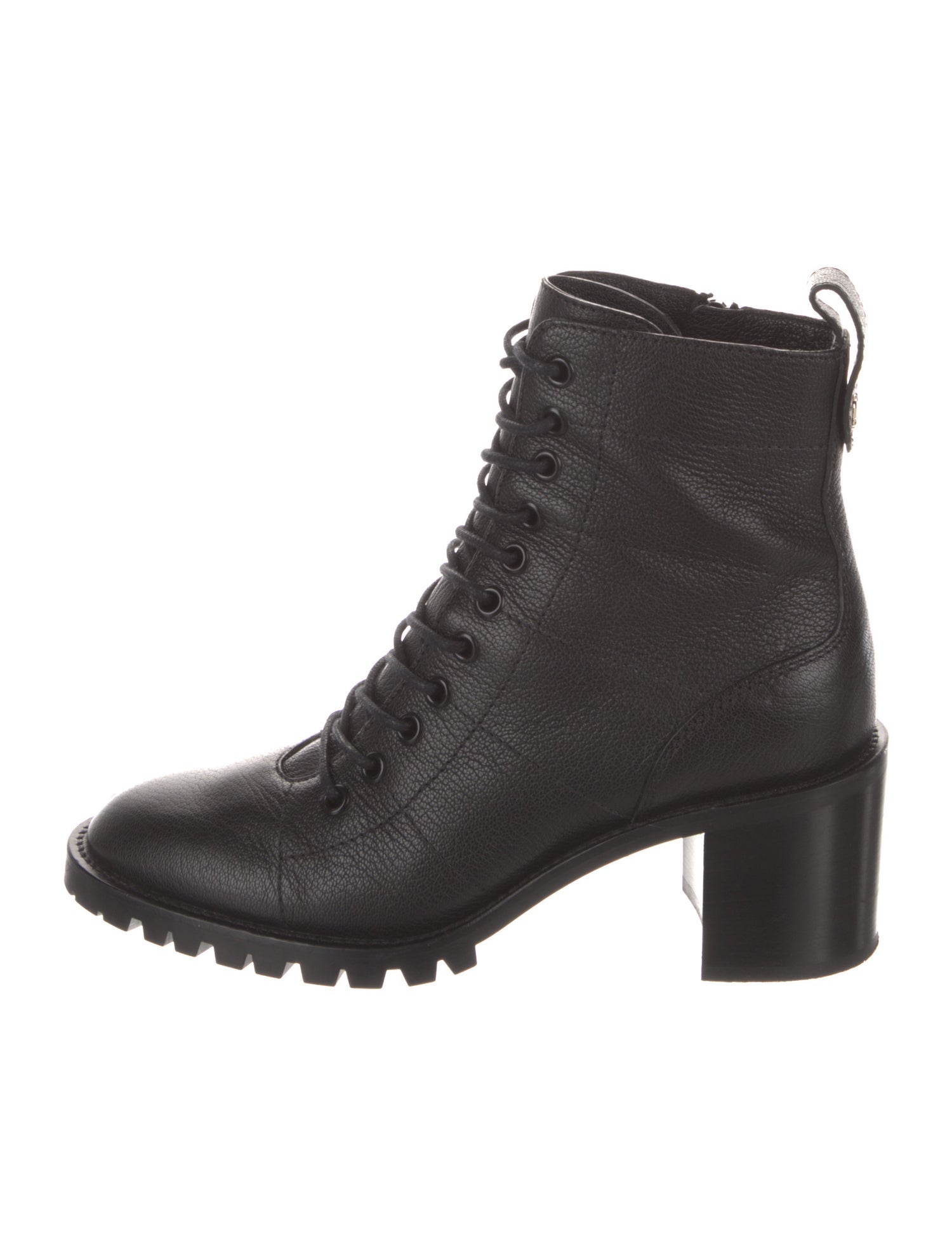 Jimmy Choo Leather Combat Boots