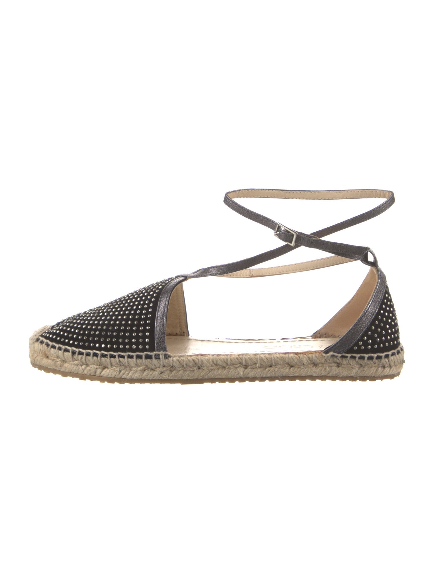 Jimmy Choo Suede Printed Espadrilles