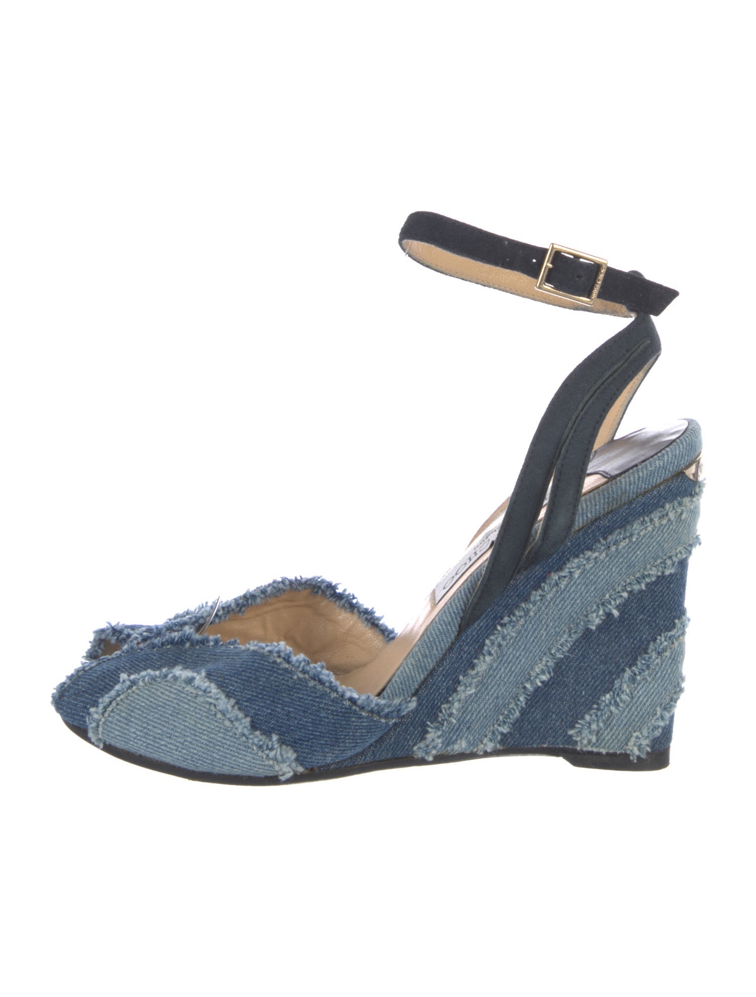 Jimmy Choo Denim Slingback Pumps